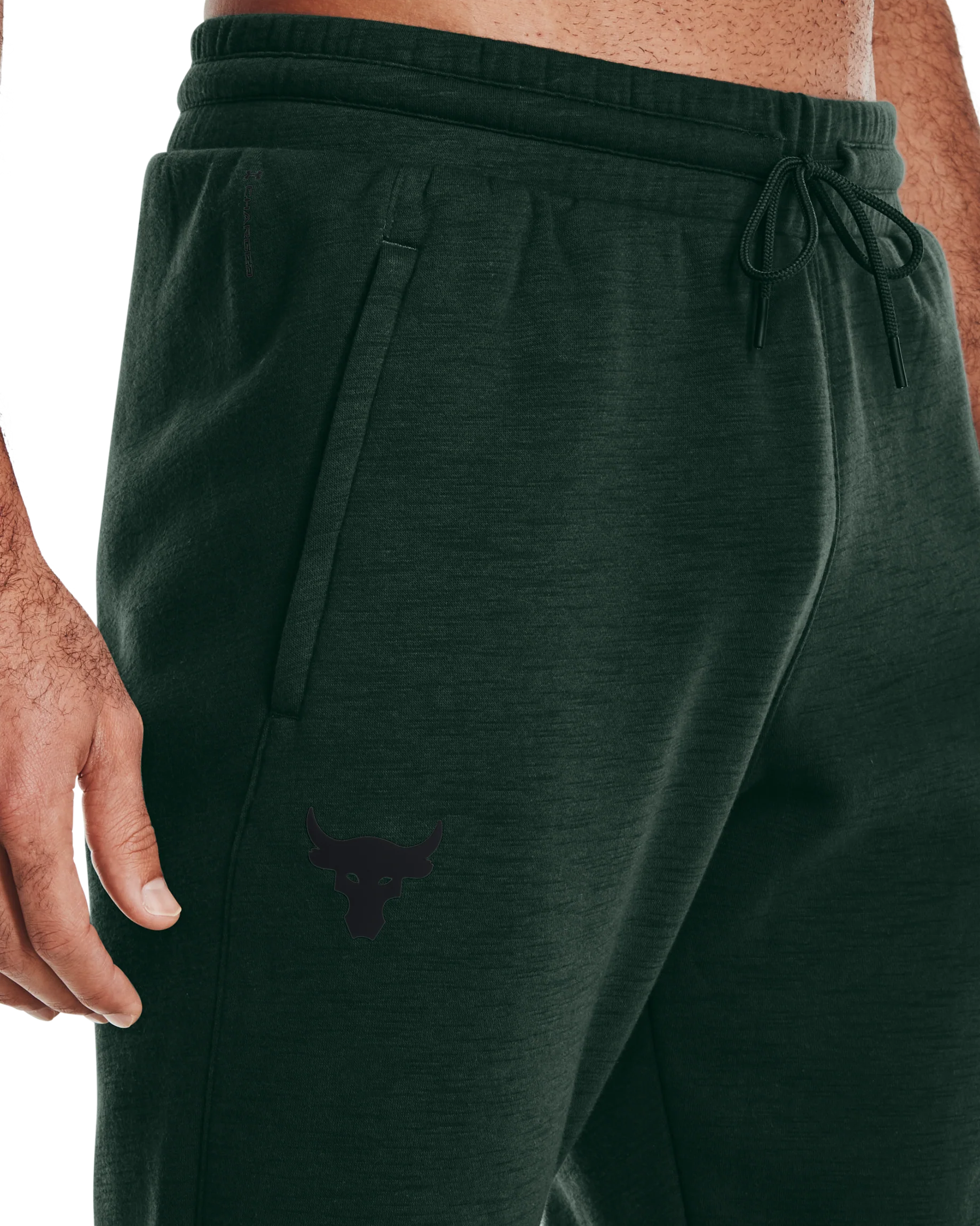 Men's UA Project Rock Charged Cotton® Fleece Pants - Image 6