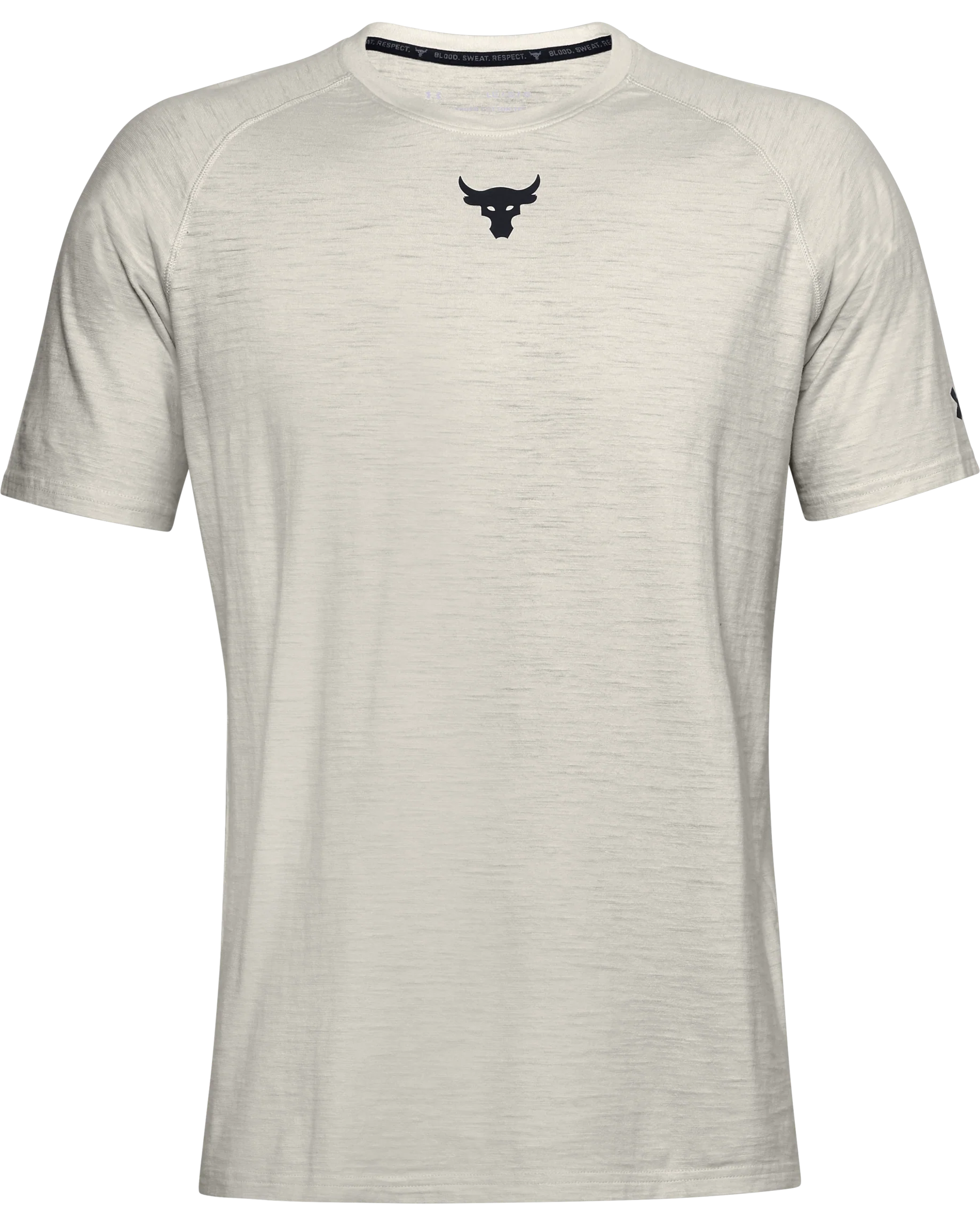Men's UA Project Rock Charged Cotton® Short Sleeve Shirt - Image 3