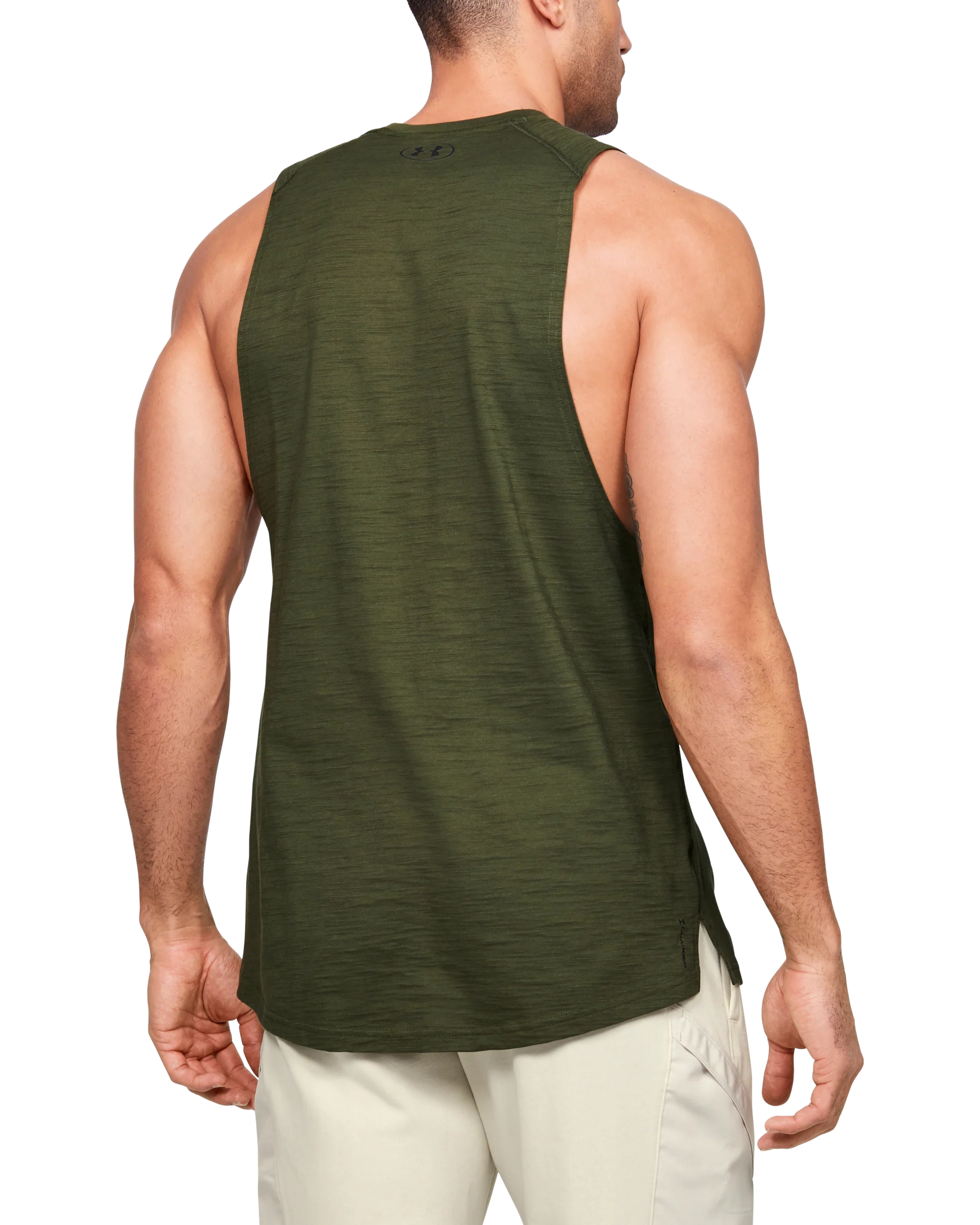 Men's Project Rock Charged Cotton® Tank - Image 2