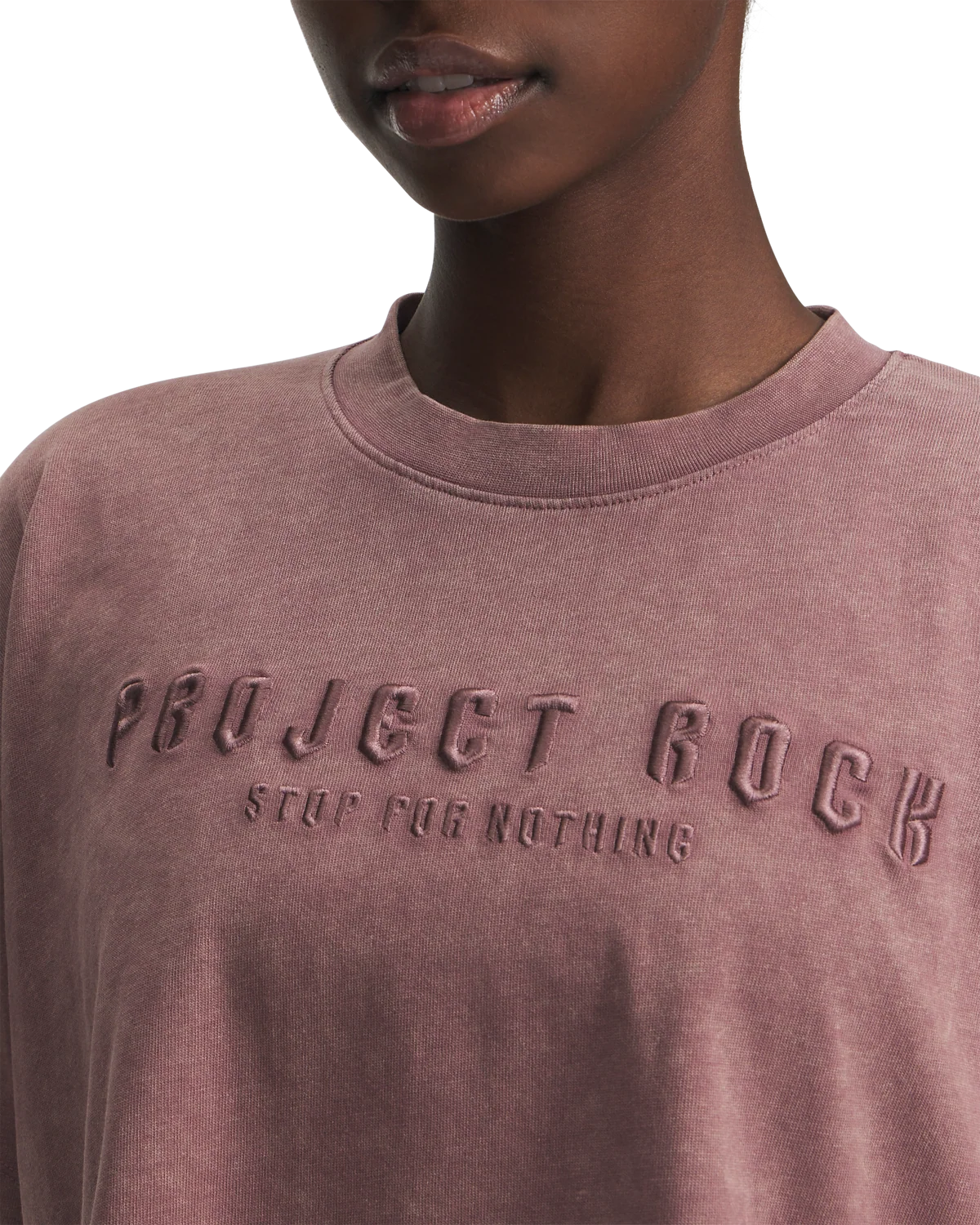 Women's UA Project Rock Graphic Short Sleeve Tee - Image 4