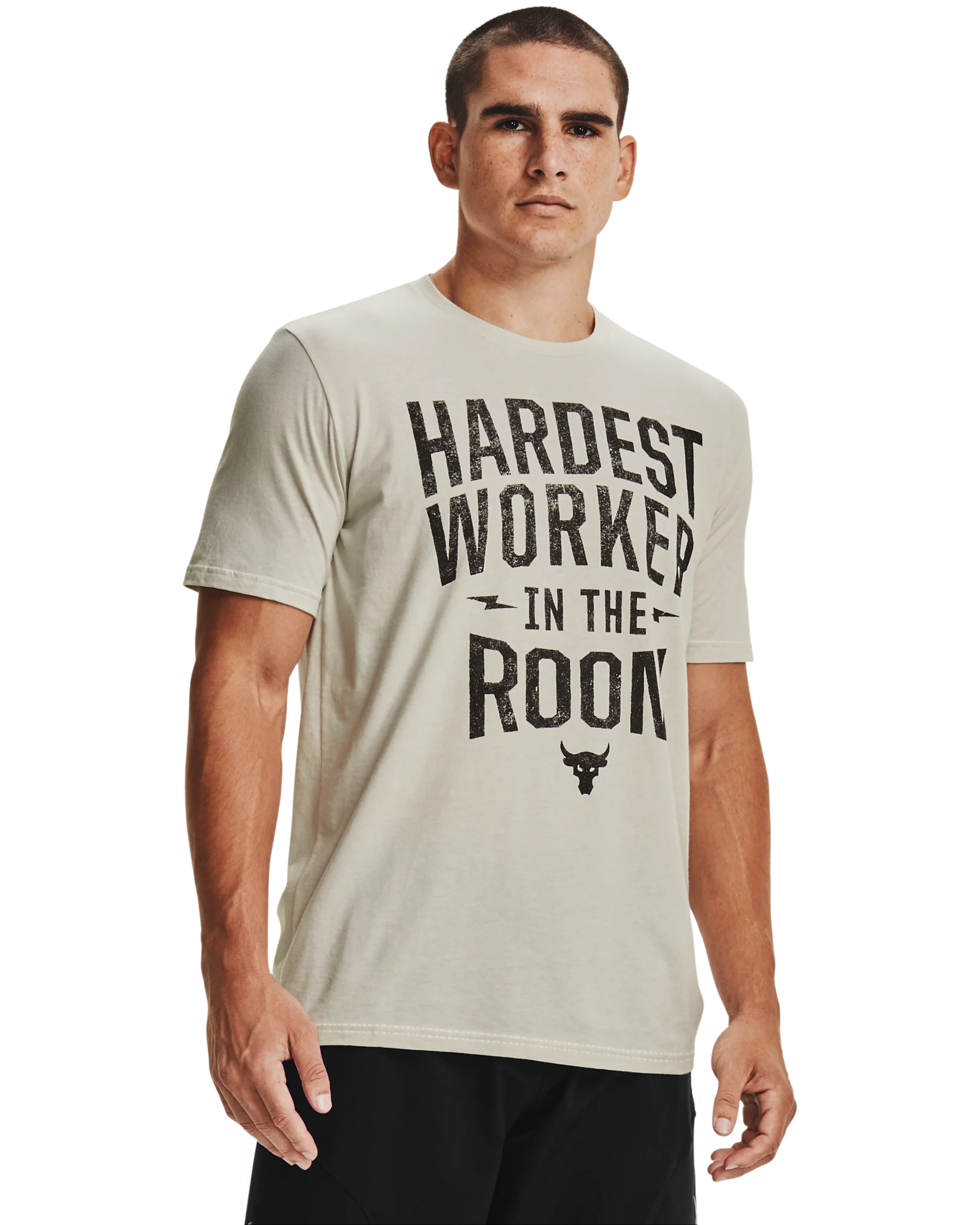 Men's Project Rock Hardest Worker Short Sleeve