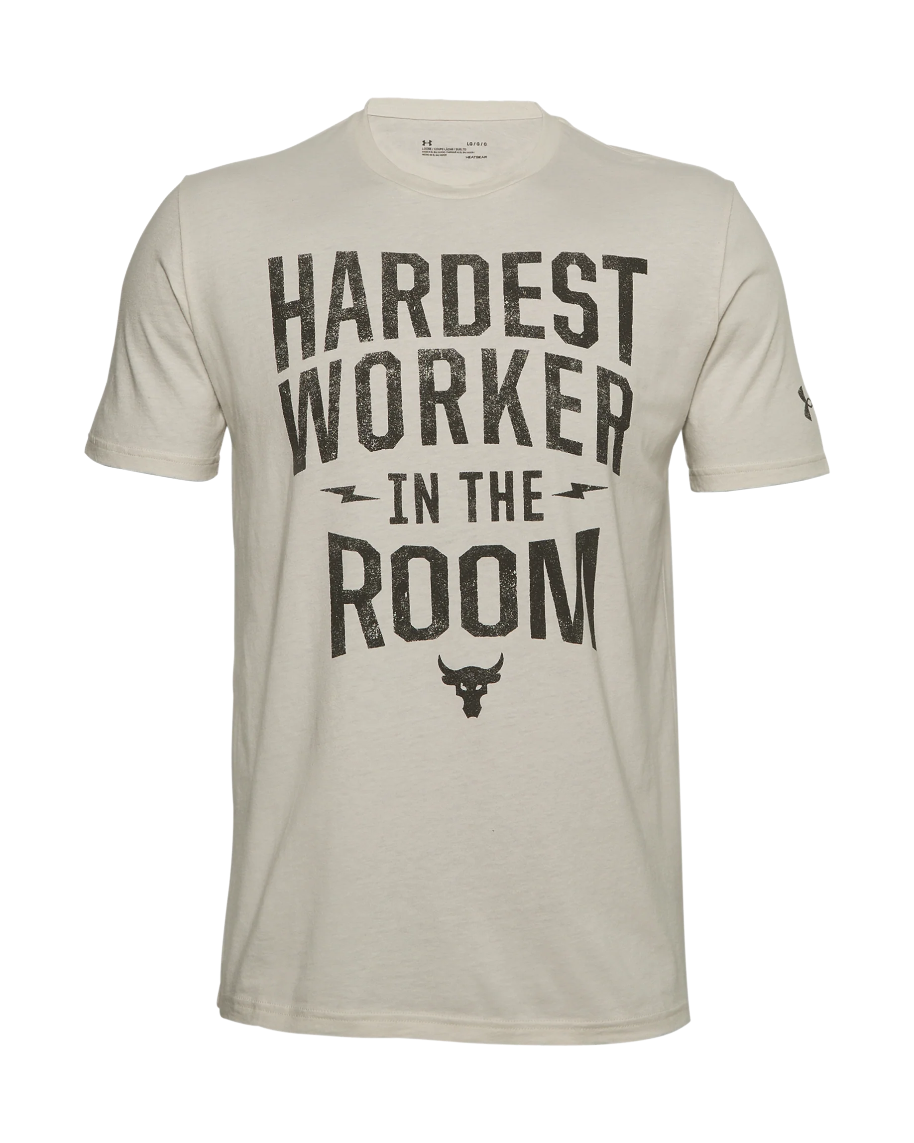 Men's Project Rock Hardest Worker Short Sleeve - Image 4