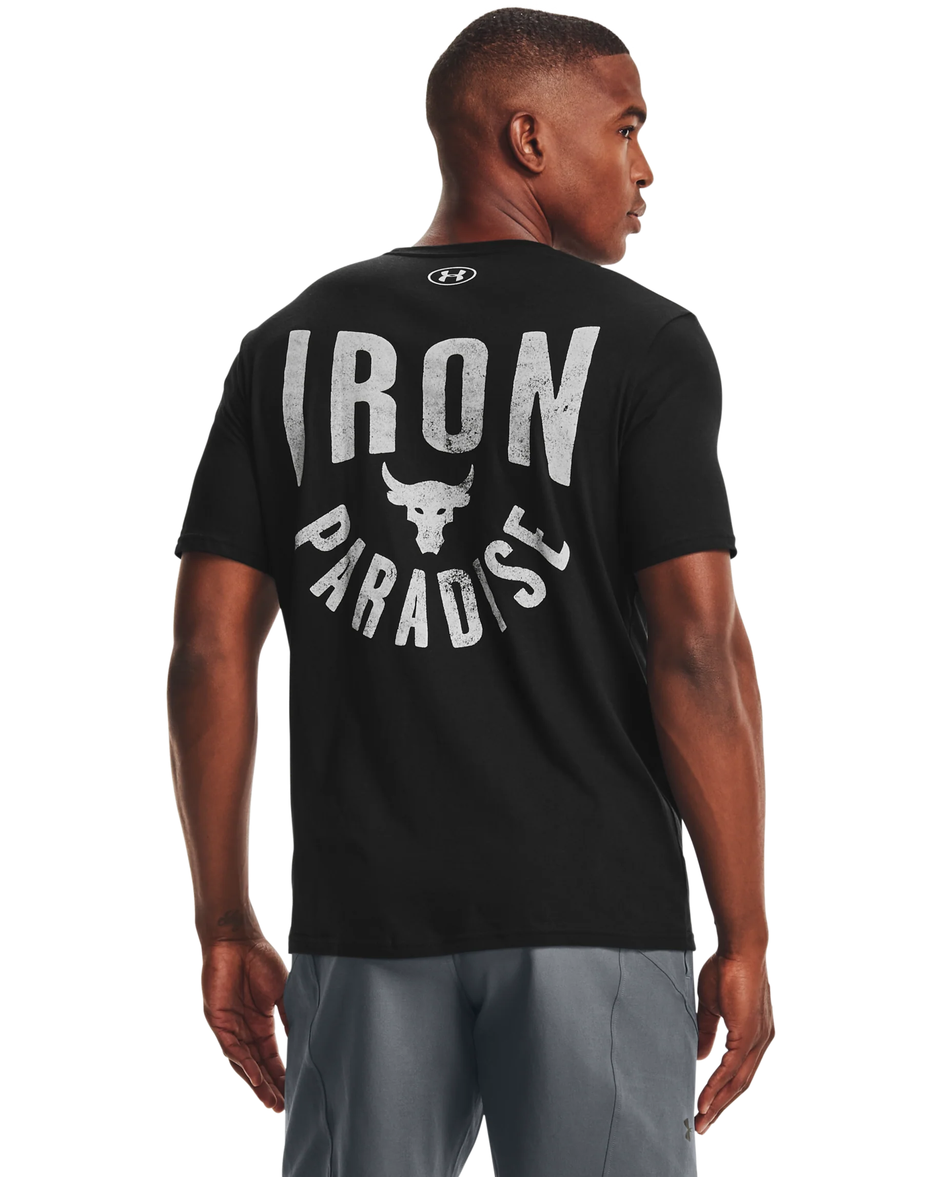 Men's Project Rock Iron Paradise Short Sleeve - Image 2