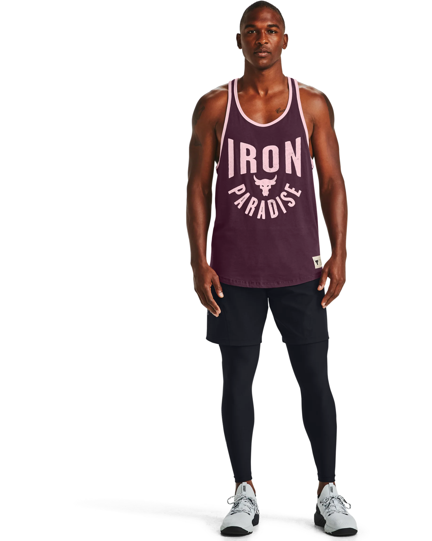 Men's Project Rock Iron Paradise Tank - Image 3
