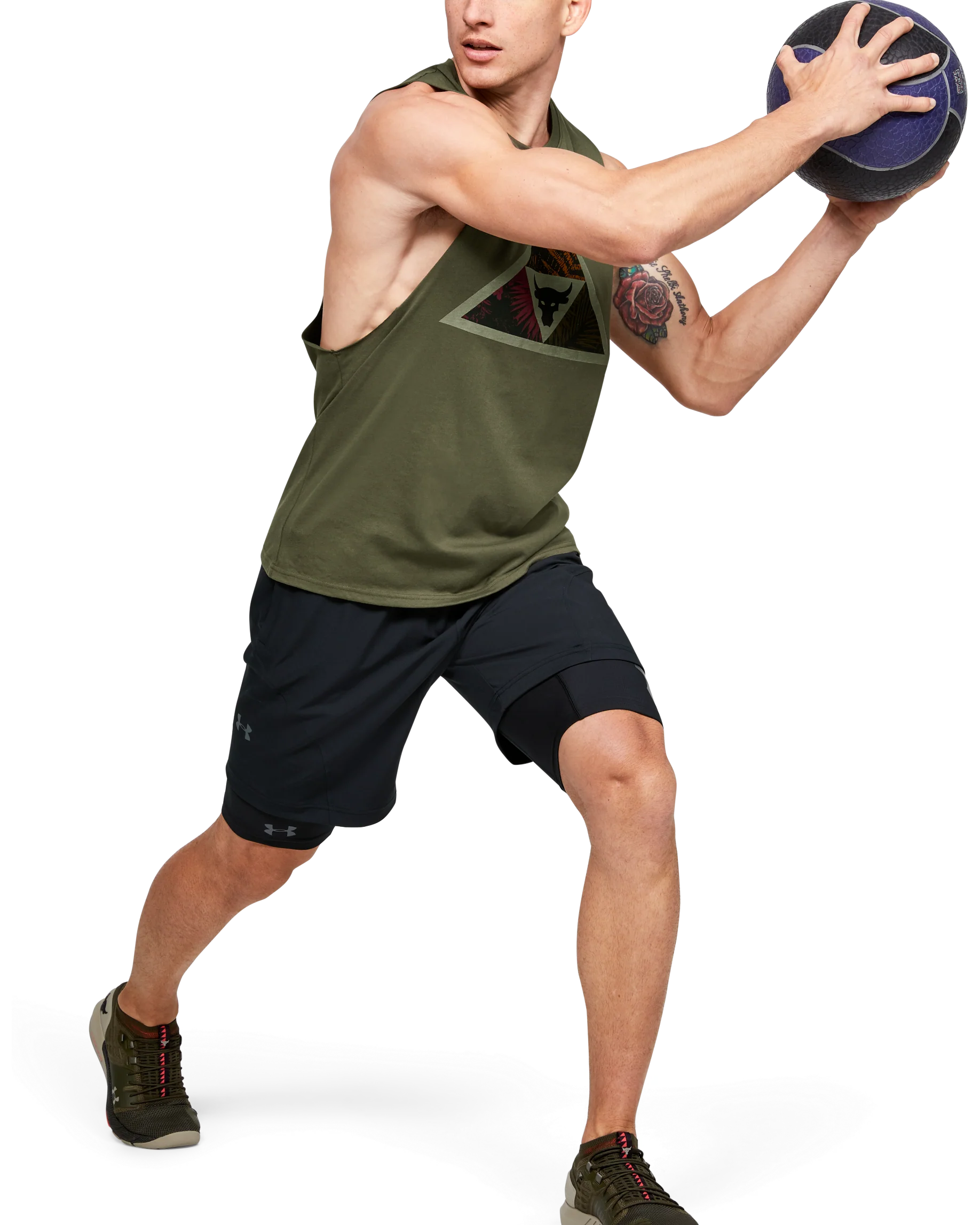 Men's Project Rock Mana Tank - Image 2