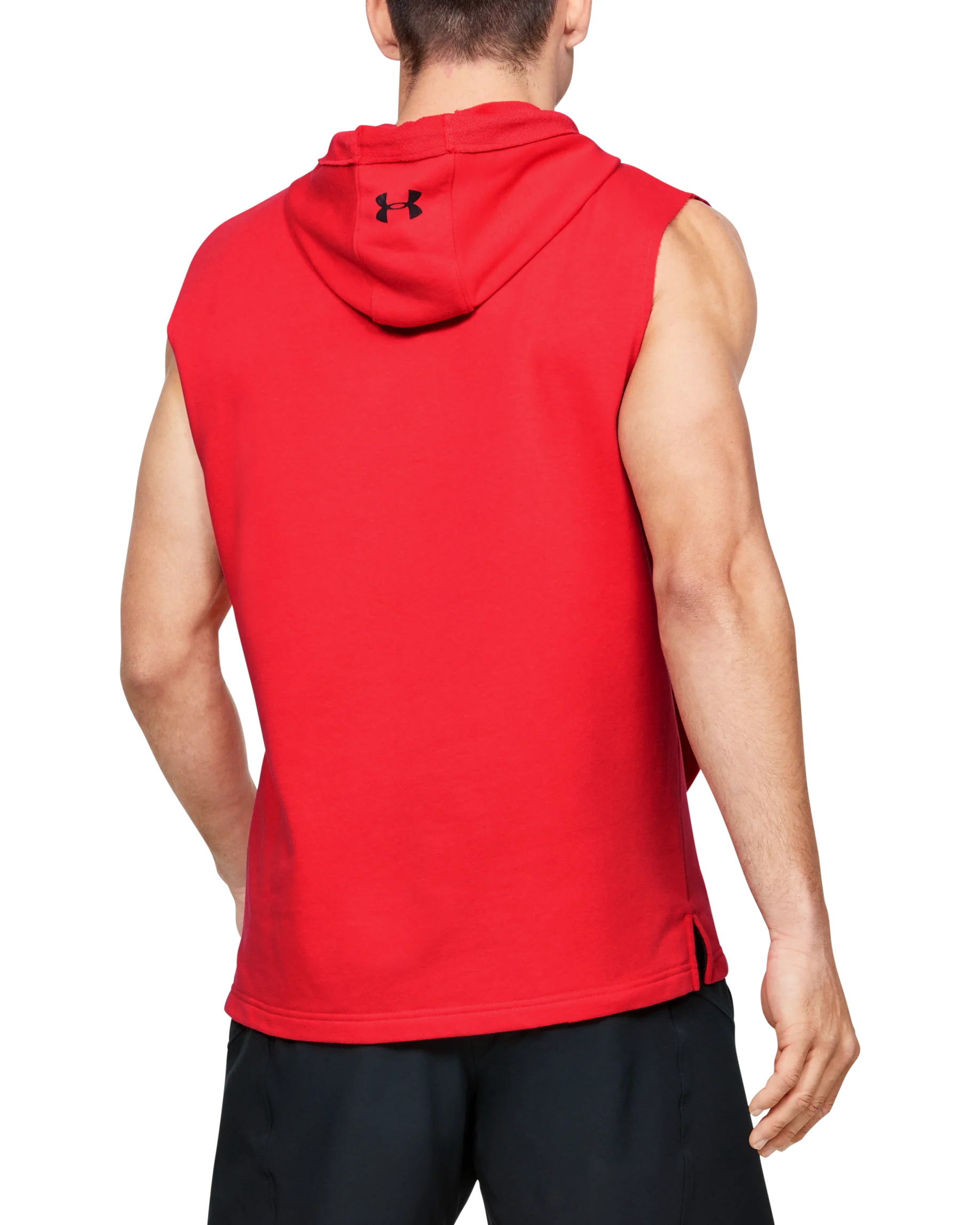 Men's Project Rock Terry Sleeveless Hoodie - Image 2