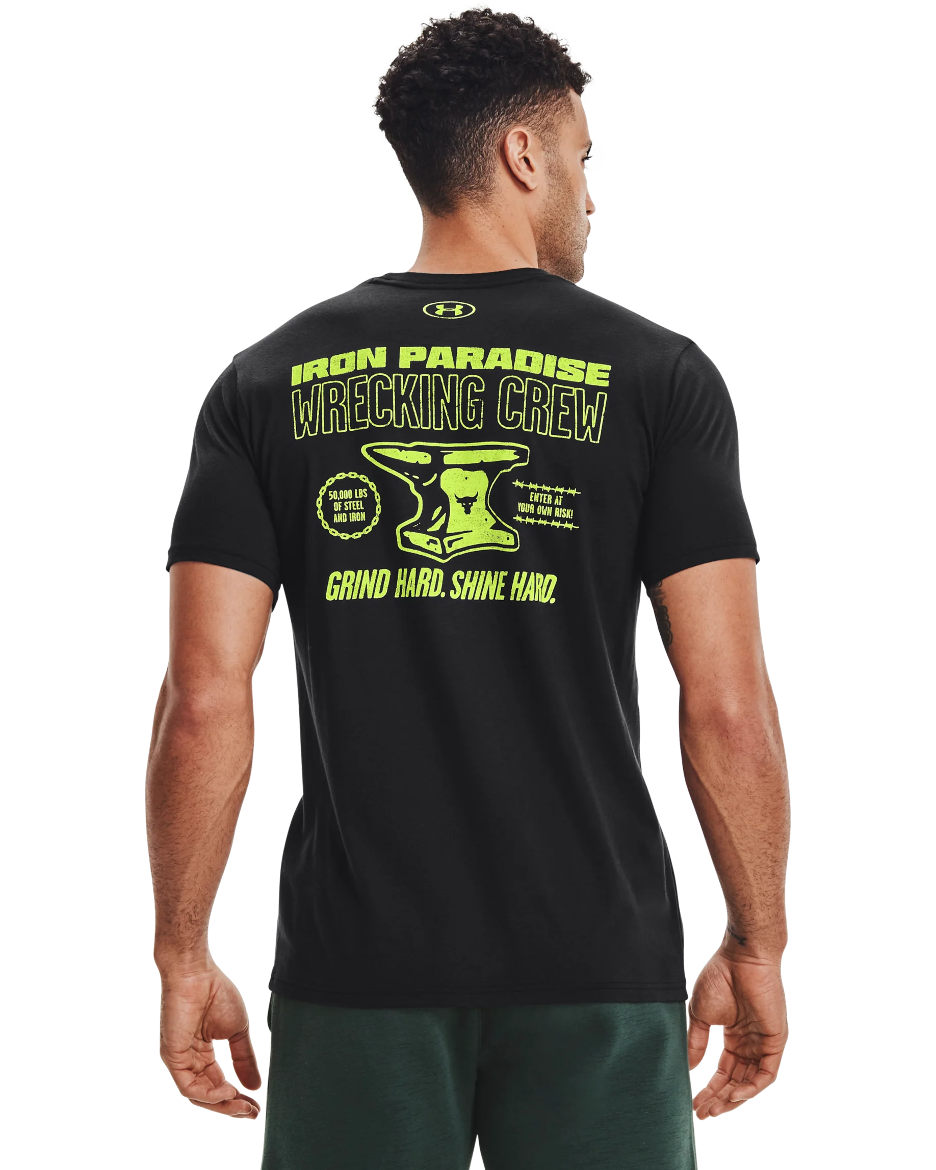 Men's Project Rock Wrecking Crew Short Sleeve - Image 5