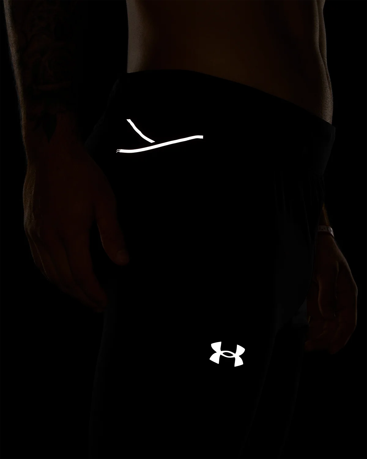 Men's UA Qualifier Elite Cold Tights - Image 8