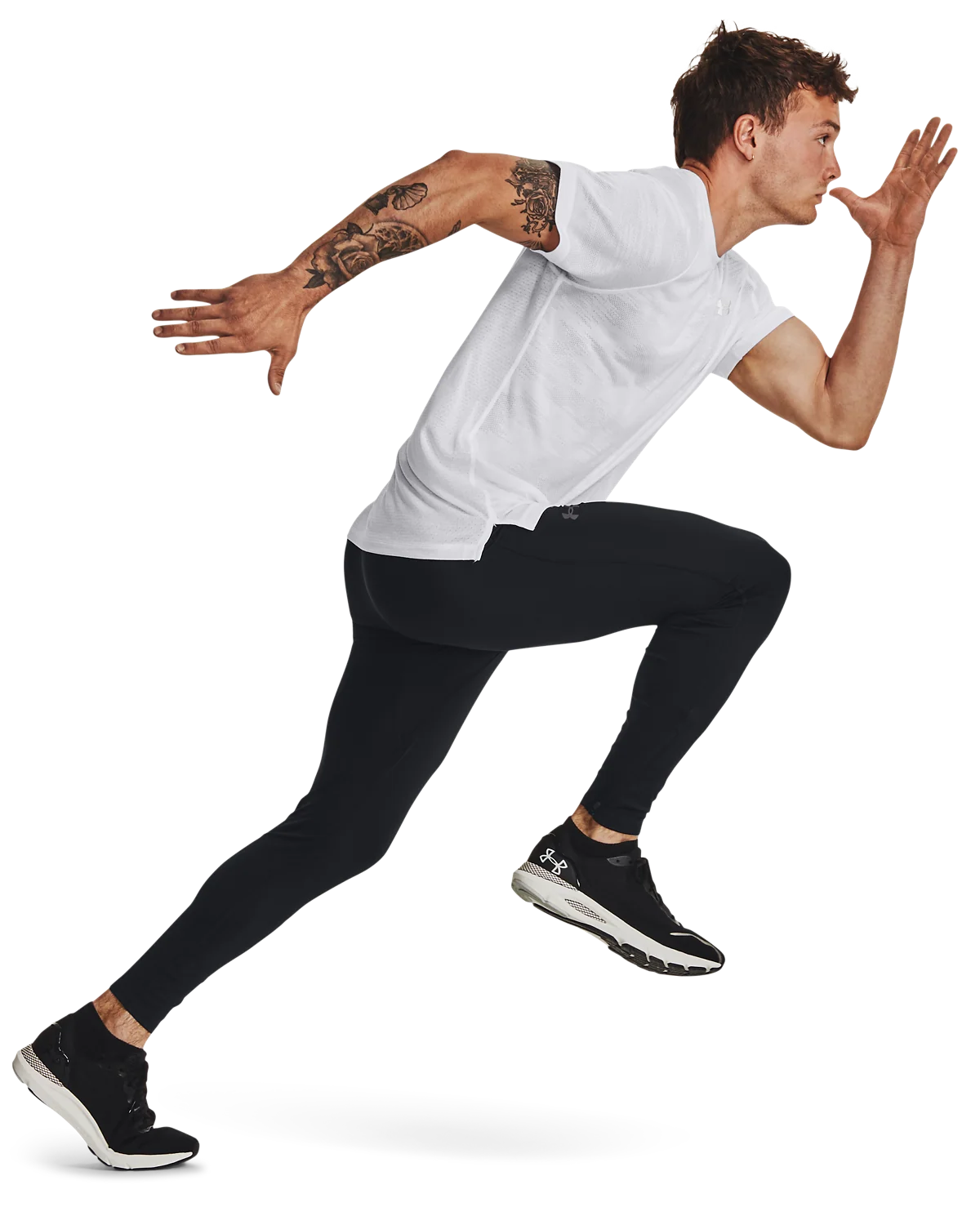 Men's UA Qualifier Elite Tights - Image 4
