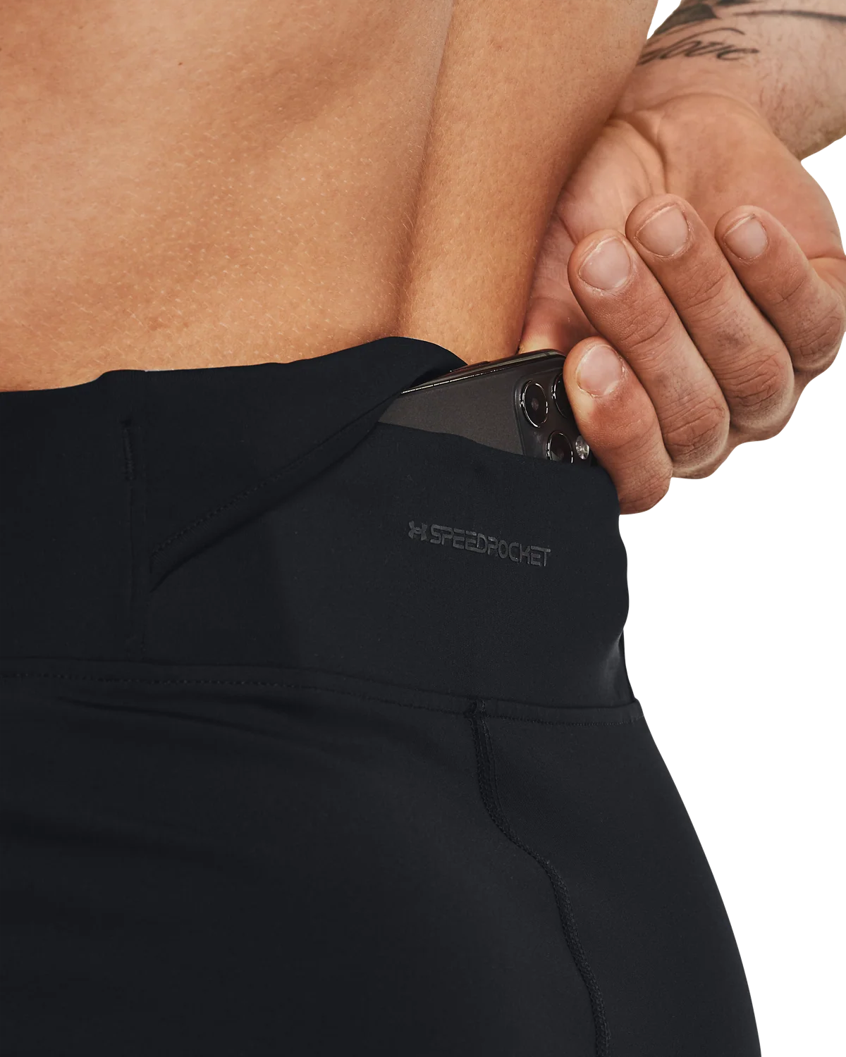 Men's UA Qualifier Elite Tights - Image 7