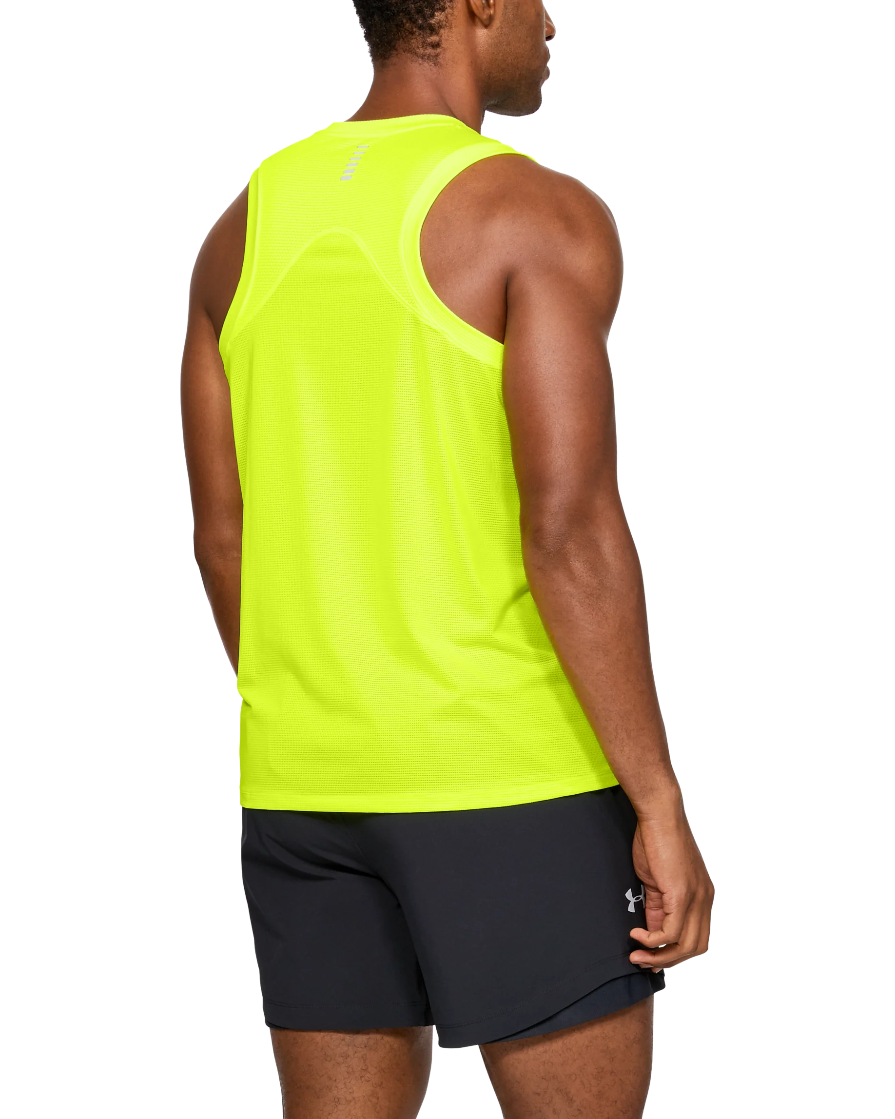 Men's UA Qualifier HexDelta Singlet - Image 2