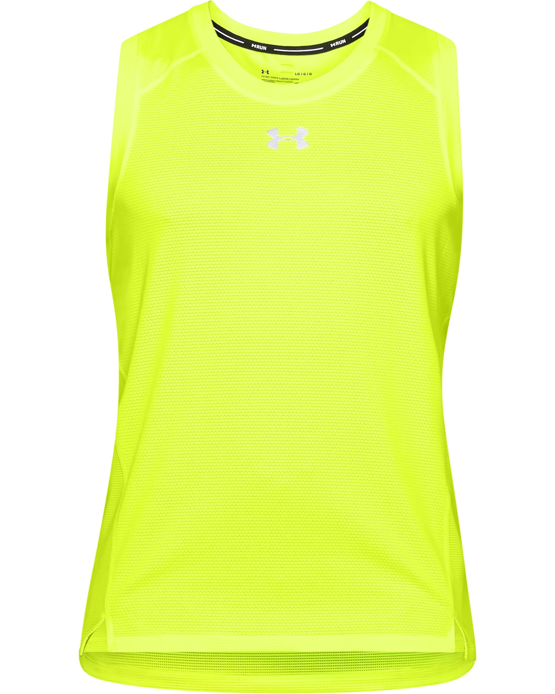 Men's UA Qualifier HexDelta Singlet - Image 3