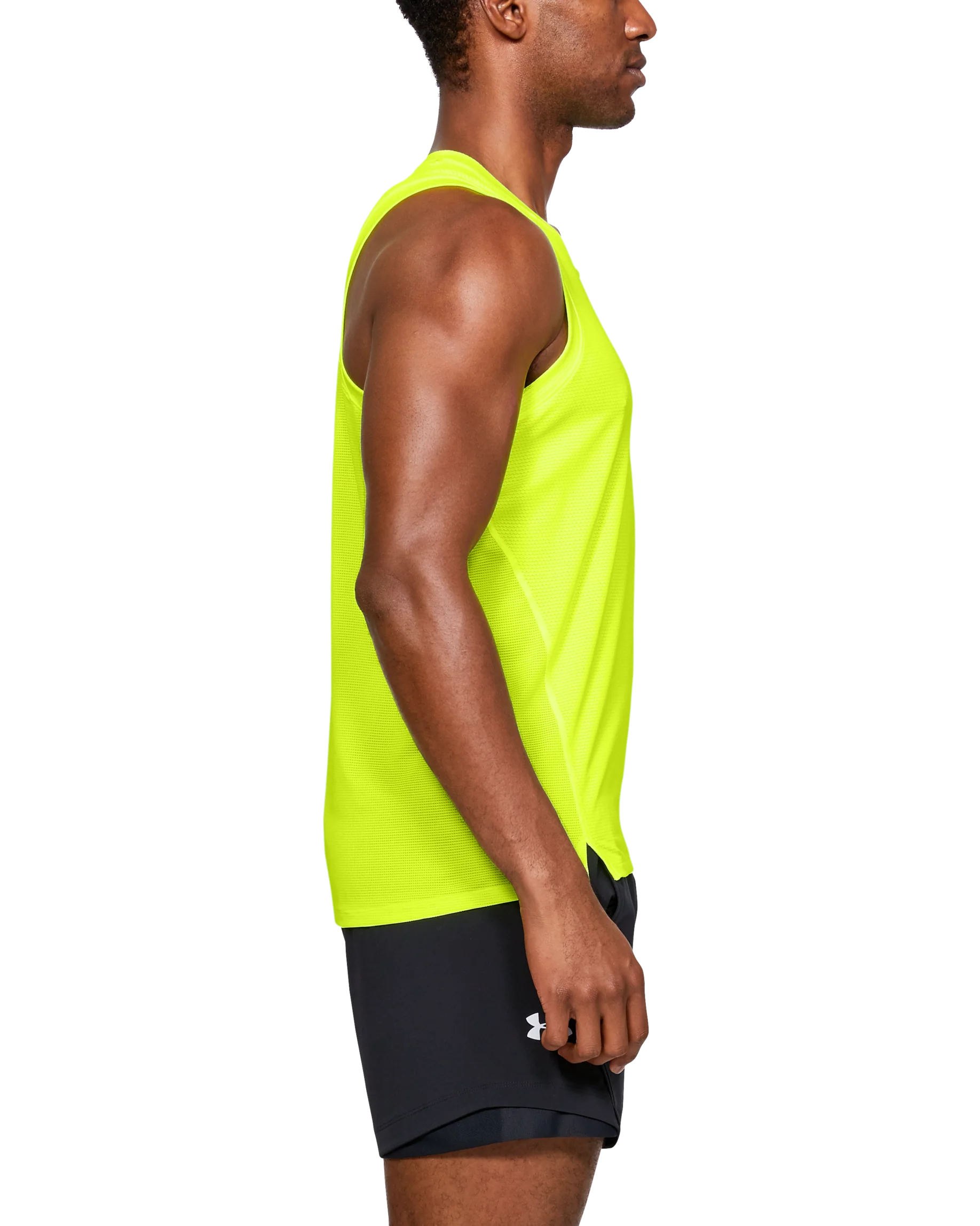 Men's UA Qualifier HexDelta Singlet - Image 6