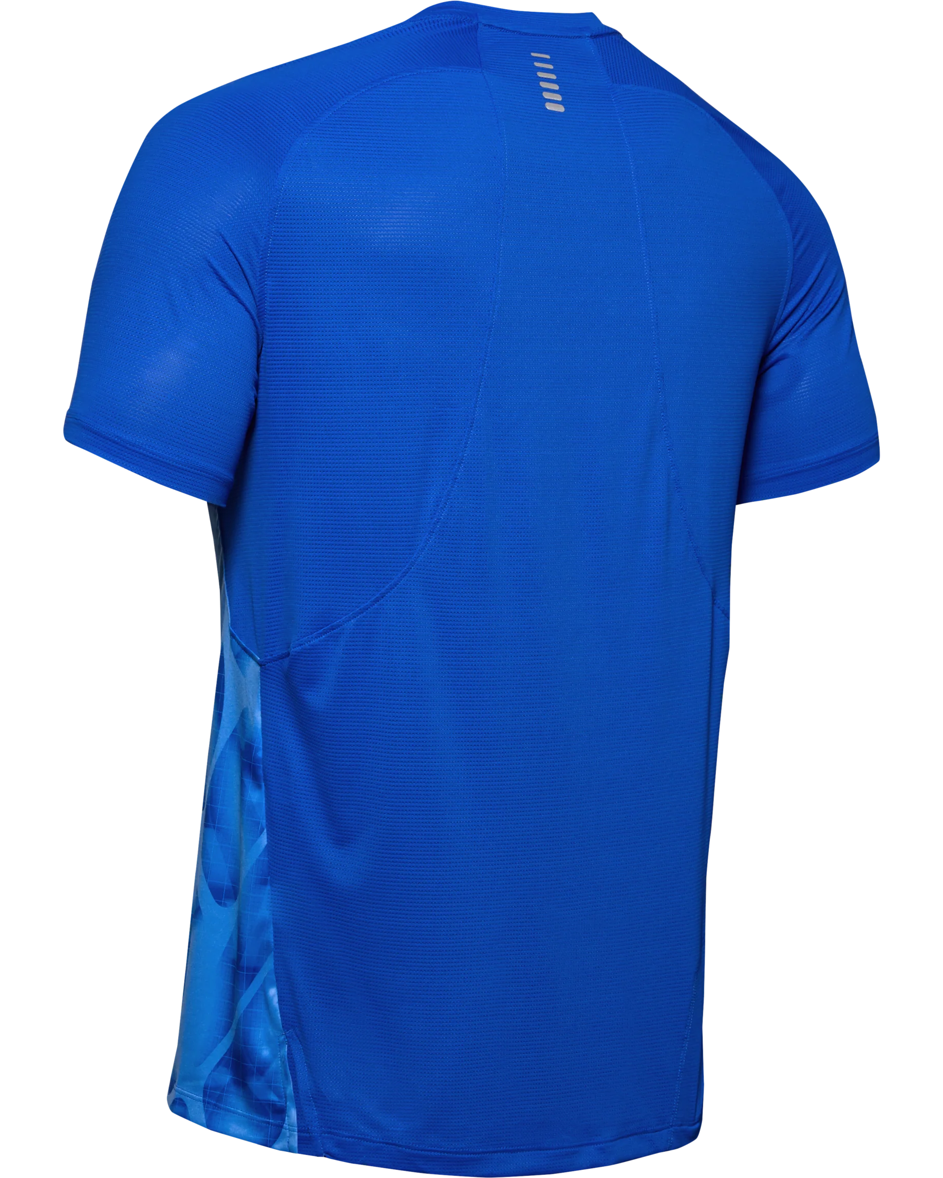 Men's UA Qualifier Iso-Chill Printed Run Short Sleeve - Image 5