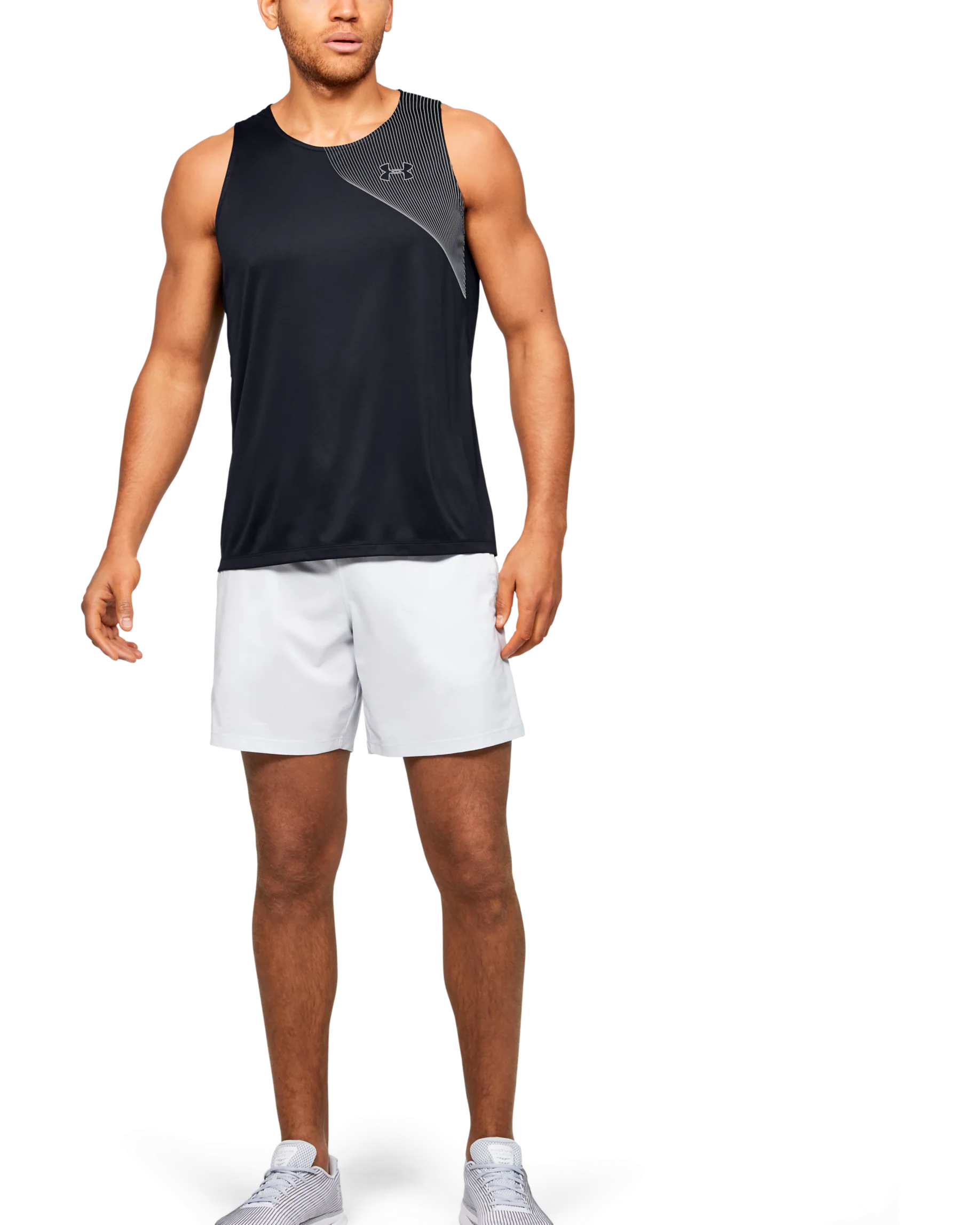 Men's UA Qualifier Iso-Chill Run Singlet - Image 3