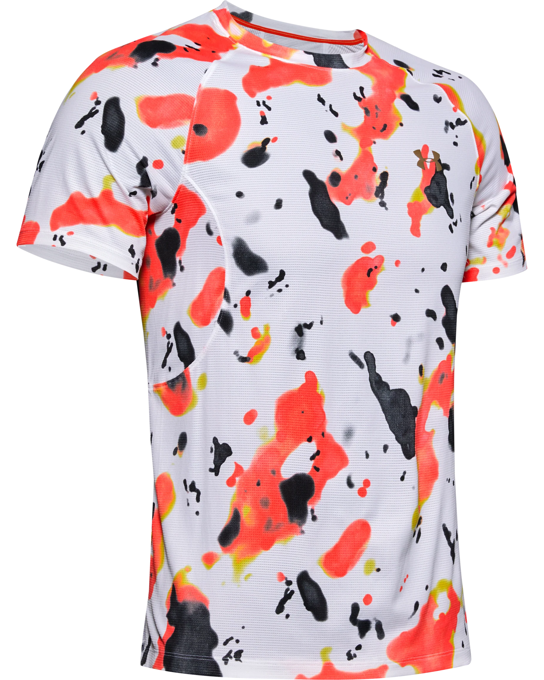 Men's UA Qualifier Run Iso-Chill Upstream Camo Short Sleeve - Image 4