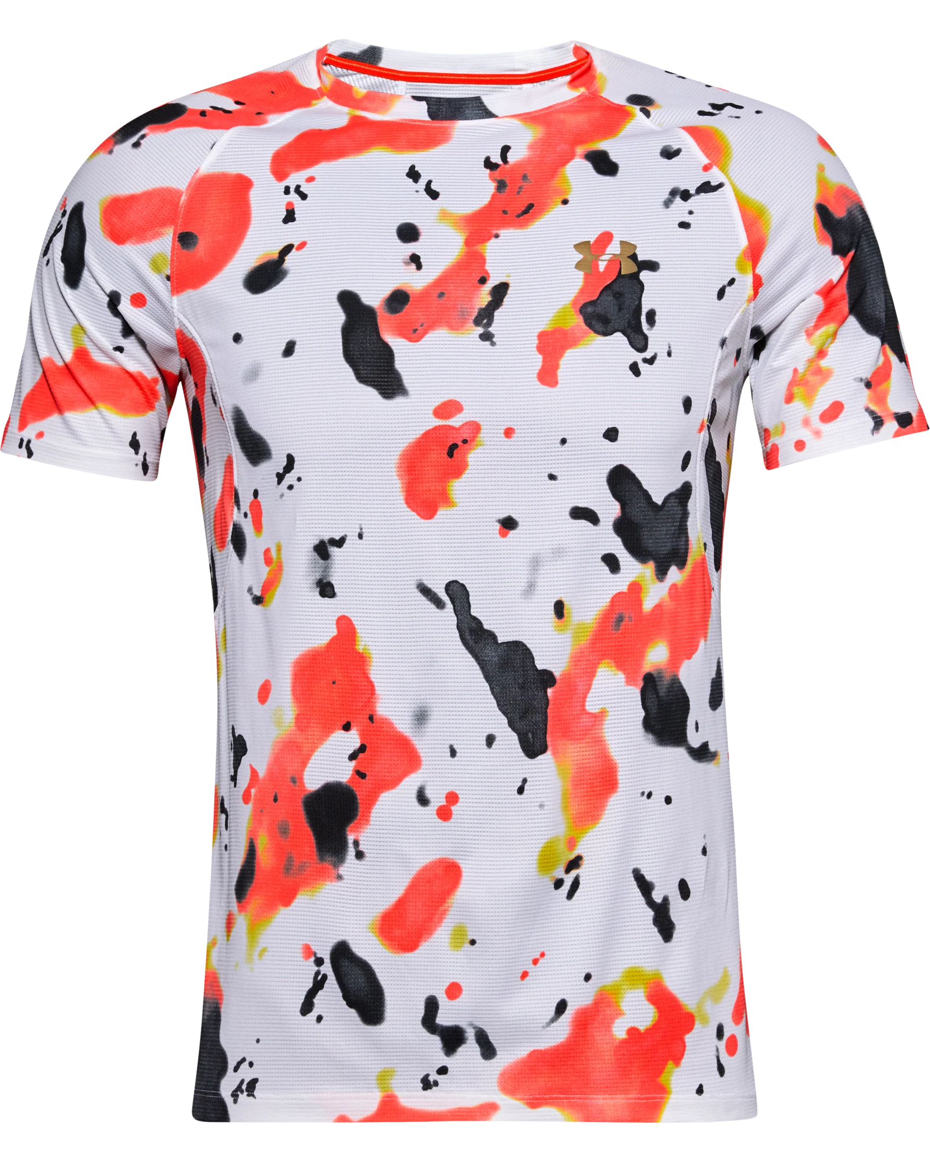 Men's UA Qualifier Run Iso-Chill Upstream Camo Short Sleeve - Image 9