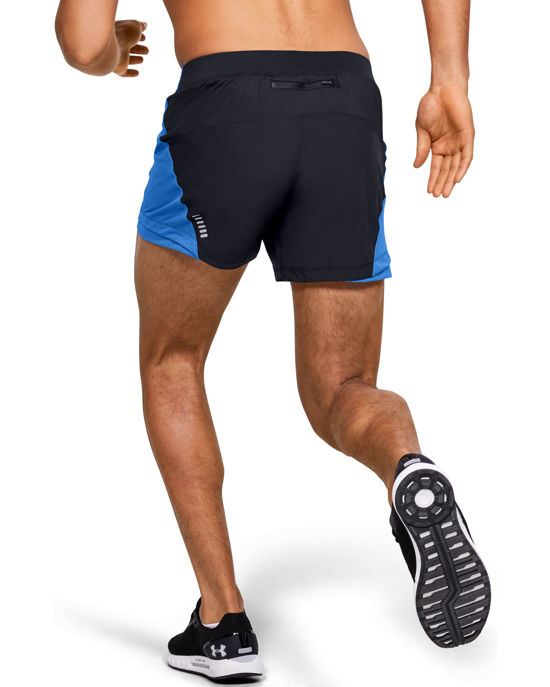 Men's UA Qualifier Speedpocket 5'' Shorts - Image 2