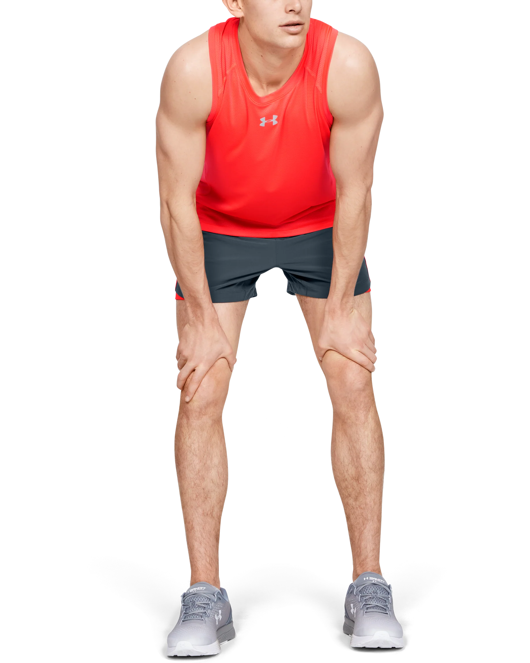 Men's UA Qualifier Speedpocket 5'' Shorts - Image 3