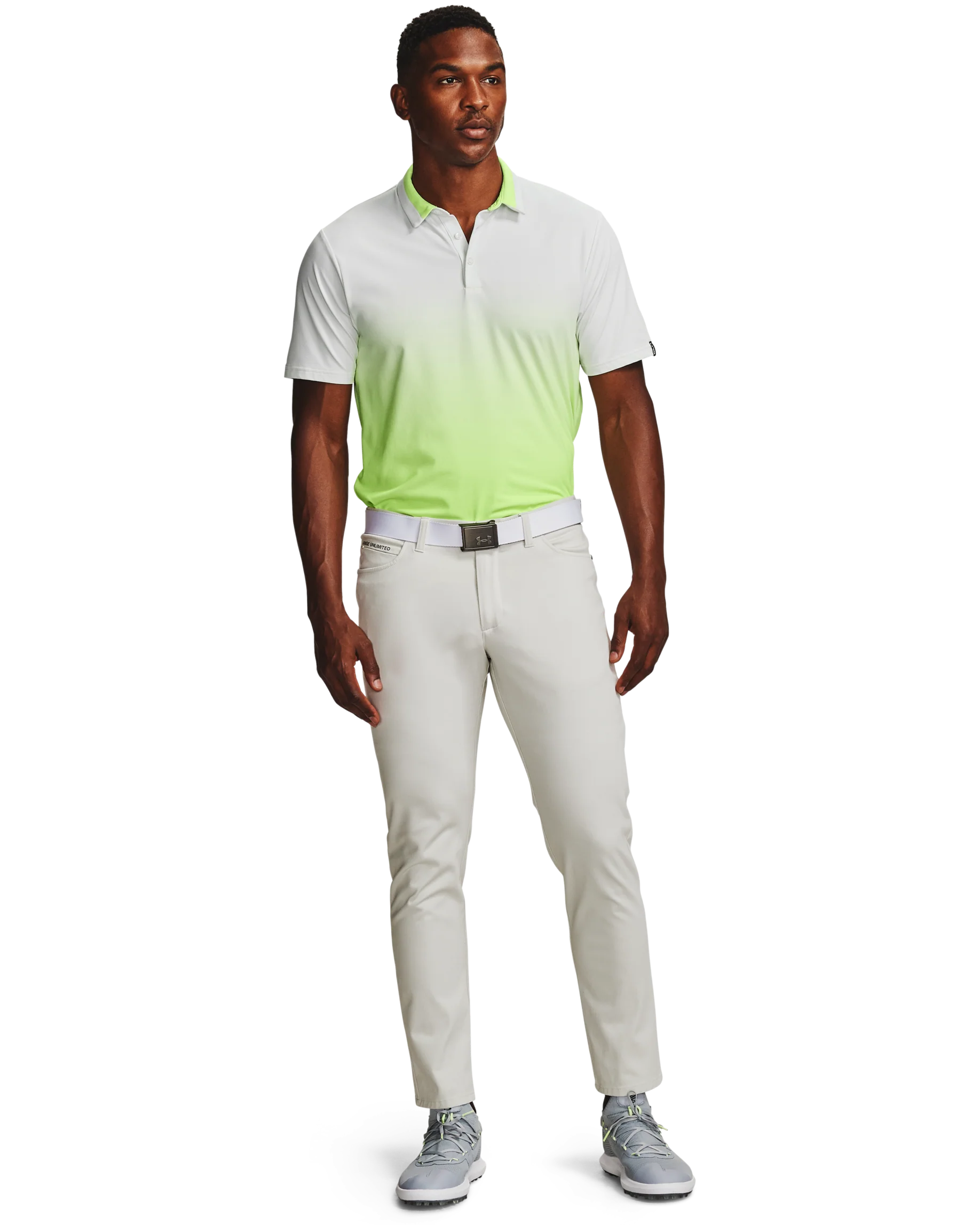 Men's UA Range Unlimited Fade Polo - Image 3