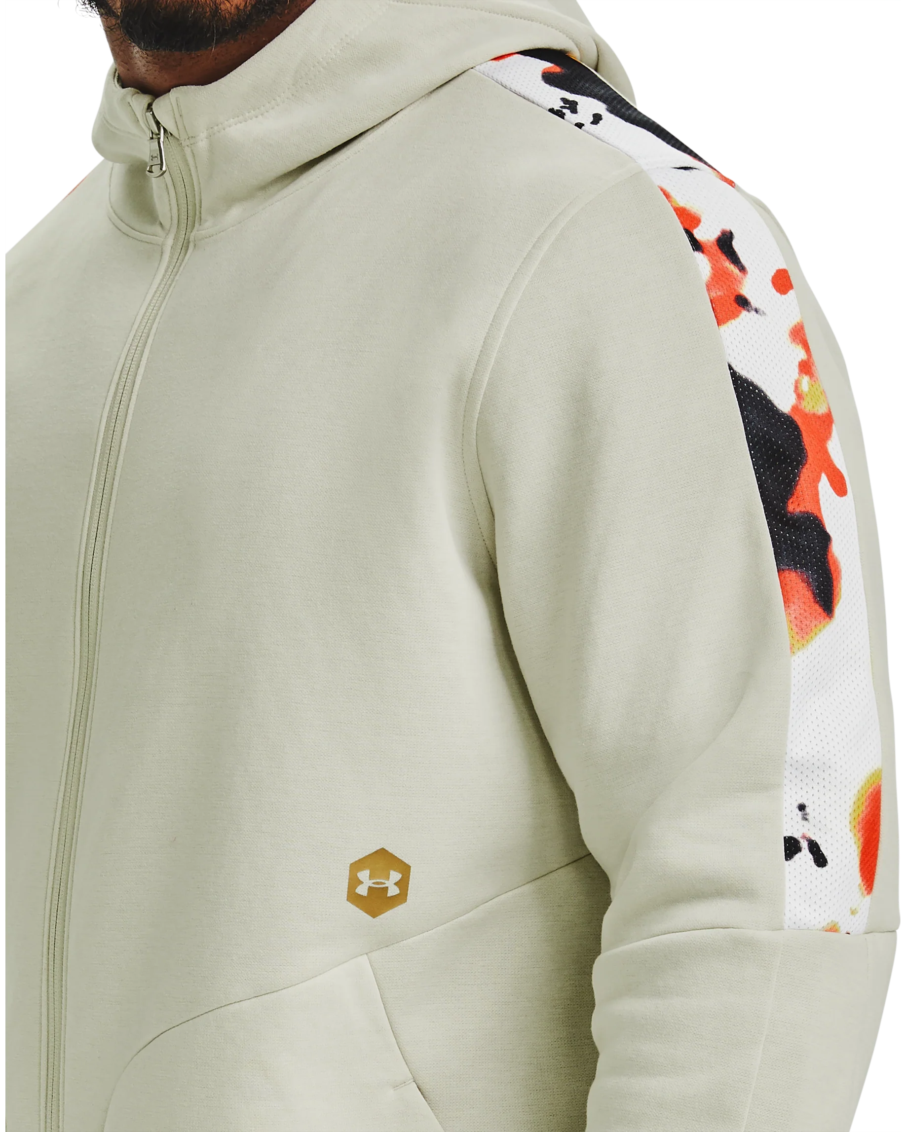 Men's UA RECOVER™ Fleece Upstream Camo Full Zip - Image 9