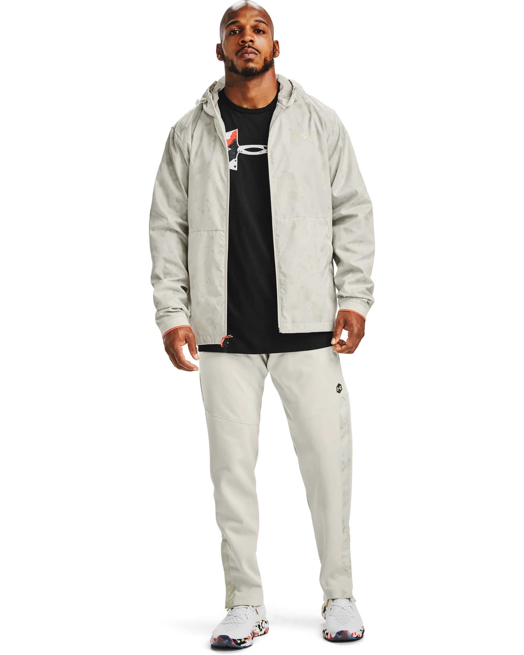 Men's UA RECOVER™ Knit Upstream Camo Warm-Up Pants - Image 3