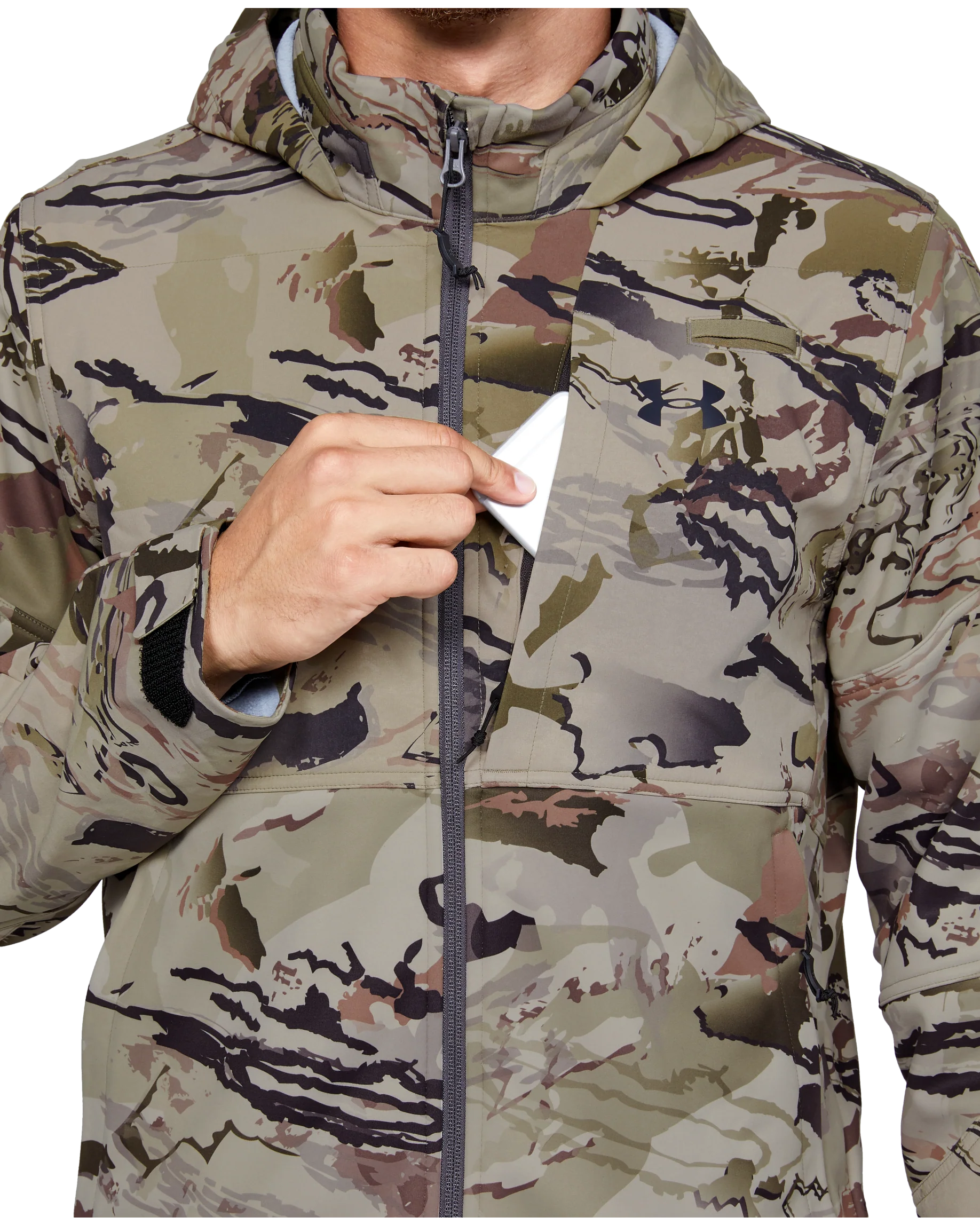 Men's UA Ridge Reaper® WINDSTOPPER® Jacket - Image 6