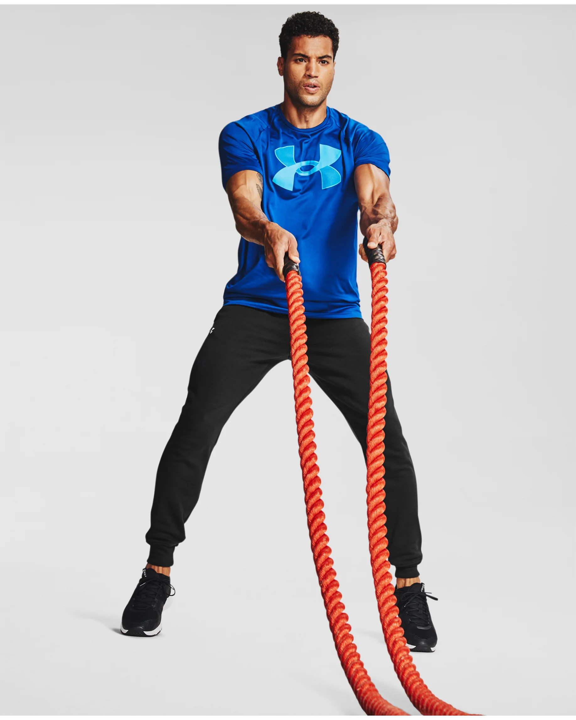 Men's UA Rival Cotton Joggers - Image 3
