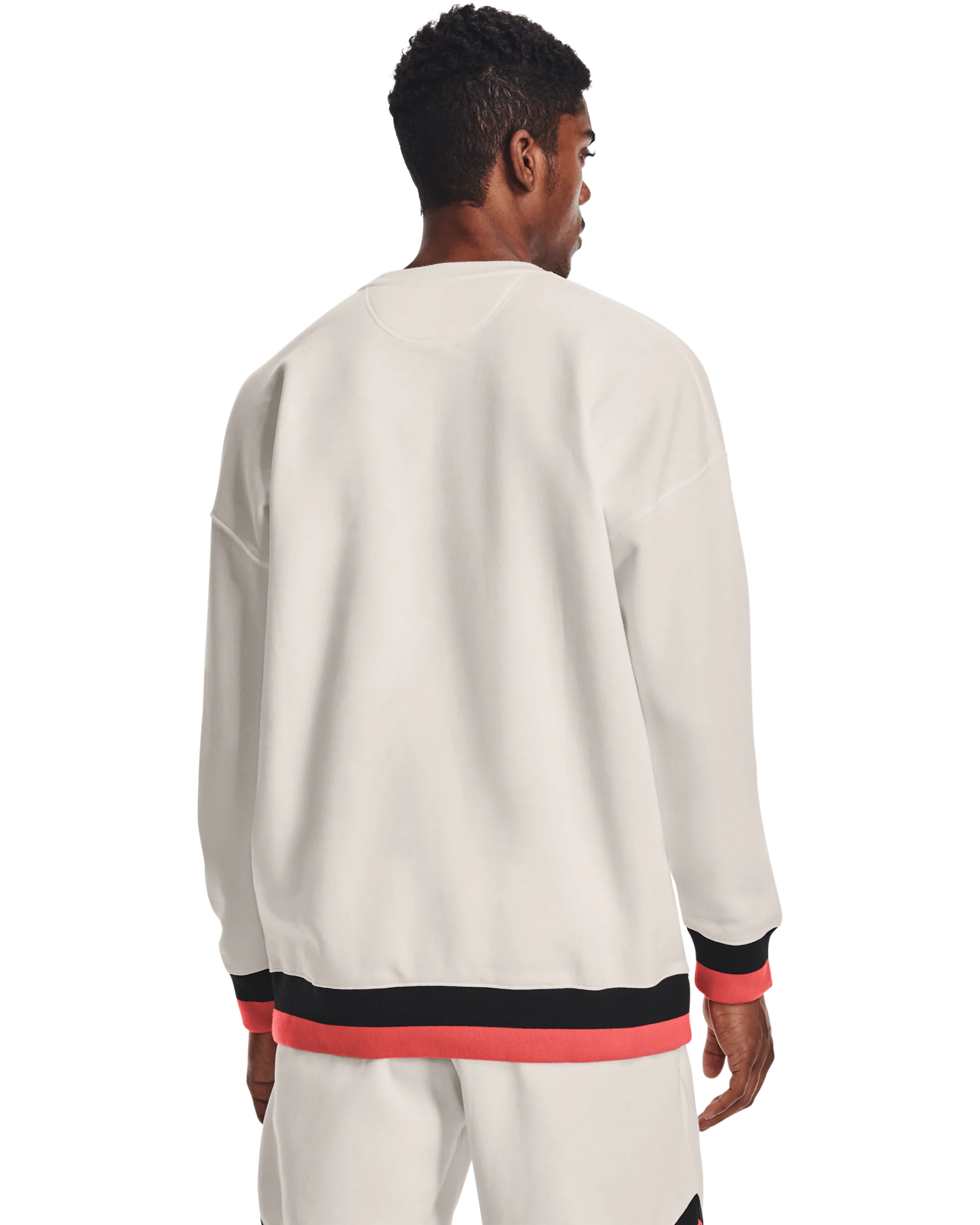 Men's UA Rival Fleece AMP Crew - Image 2