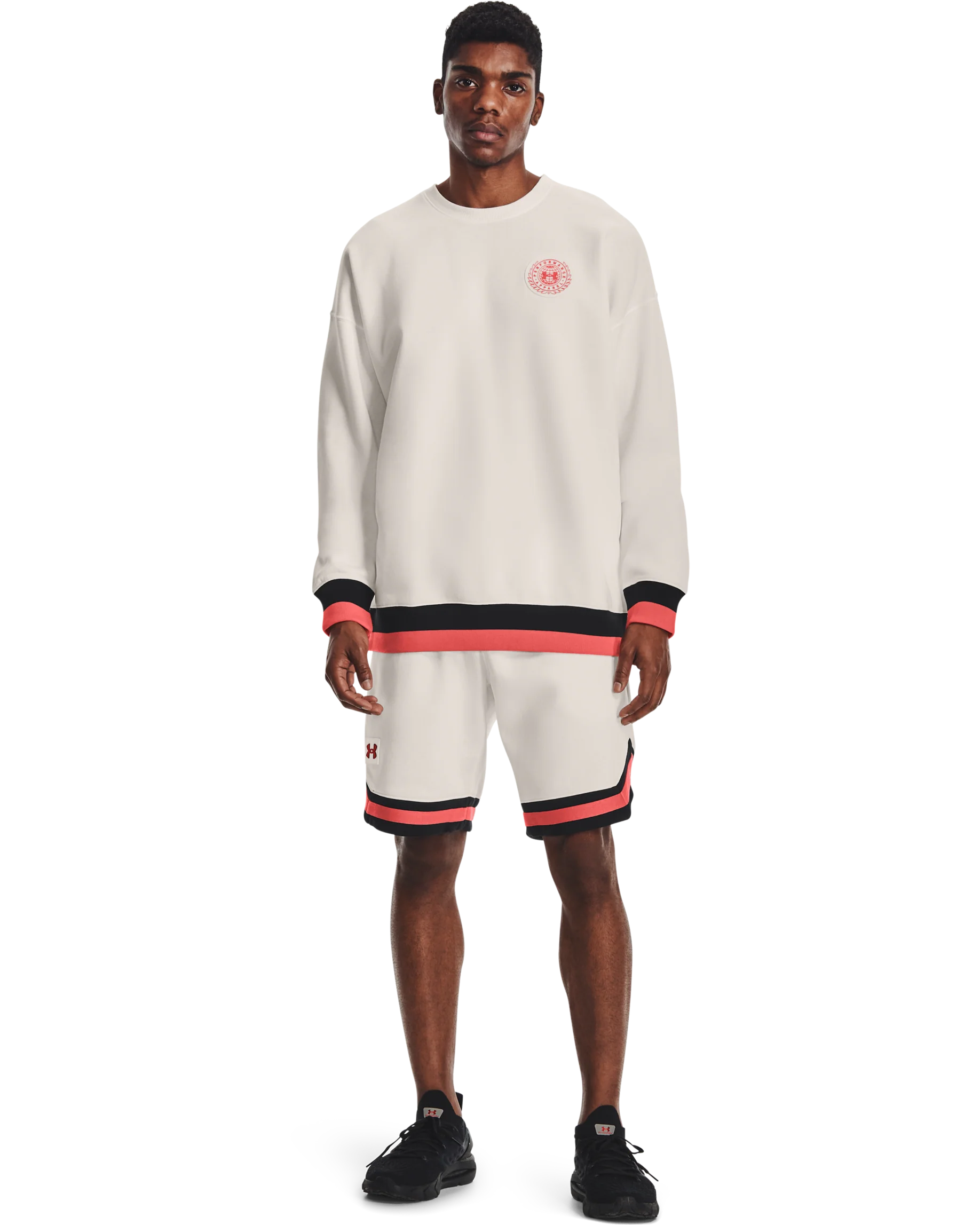 Men's UA Rival Fleece AMP Crew - Image 3