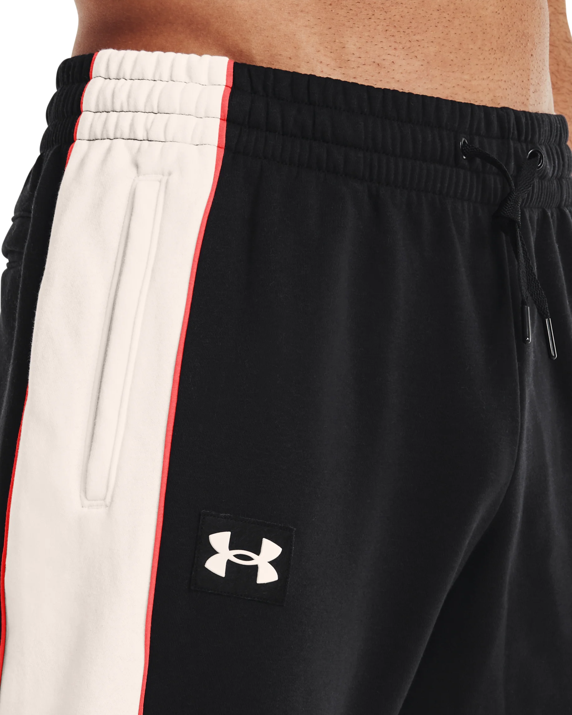 Men's UA Rival Fleece AMP Snap Pants - Image 7