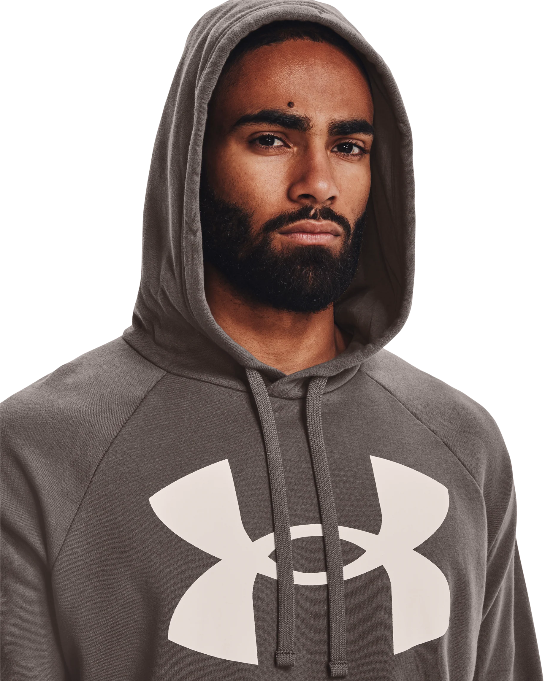 Men's UA Rival Fleece Big Logo Hoodie - Image 6