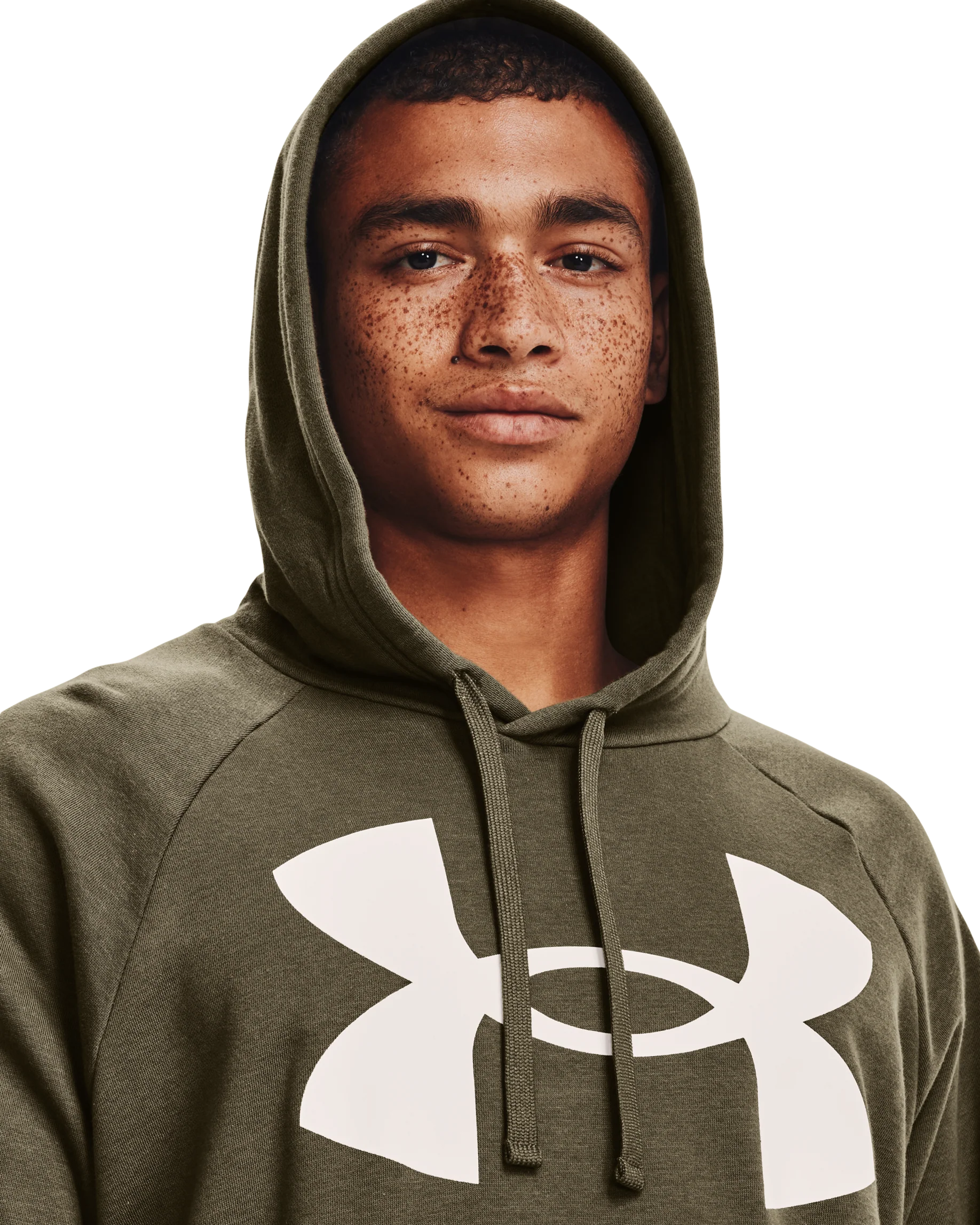 Men's UA Rival Fleece Big Logo Hoodie - Image 6