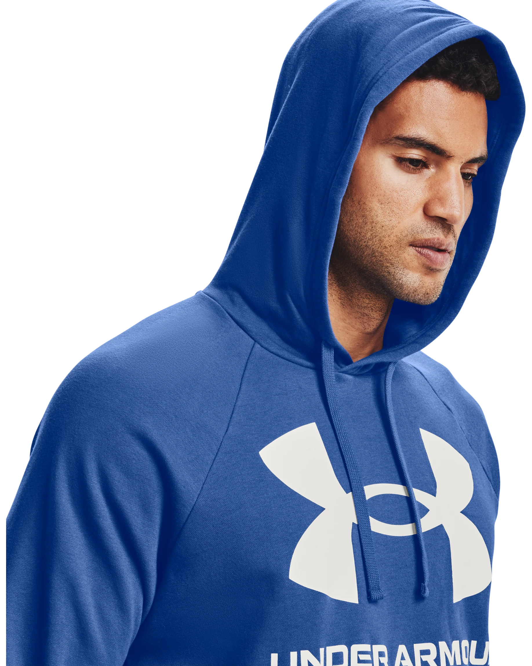 Men's UA Rival Fleece Big Logo Hoodie - Image 6
