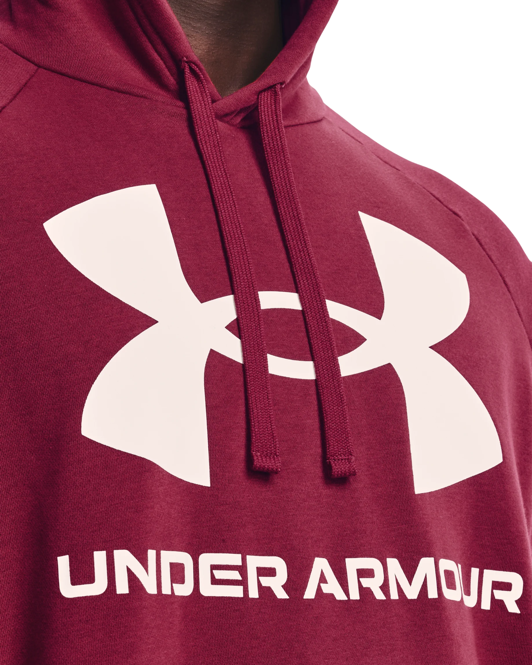 Men's UA Rival Fleece Big Logo Hoodie - Image 6
