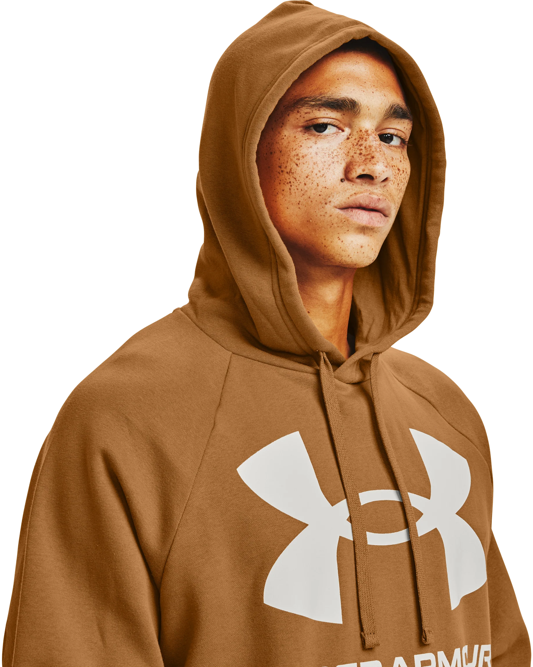 Men's UA Rival Fleece Big Logo Hoodie - Image 6