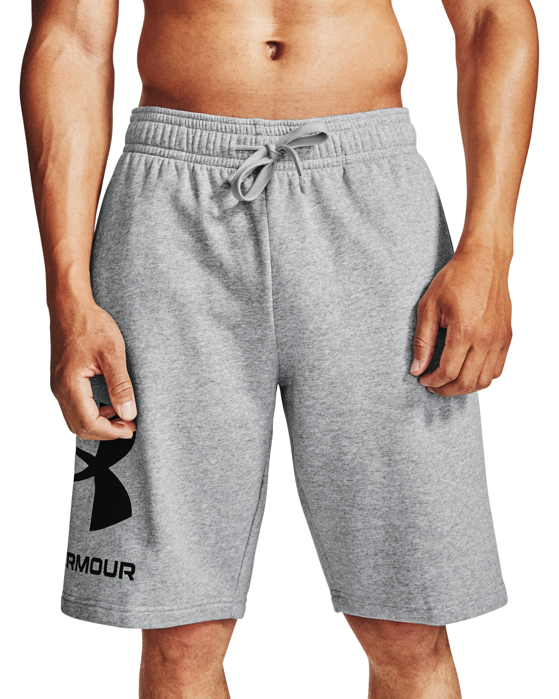 Men's UA Rival Fleece Big Logo Shorts
