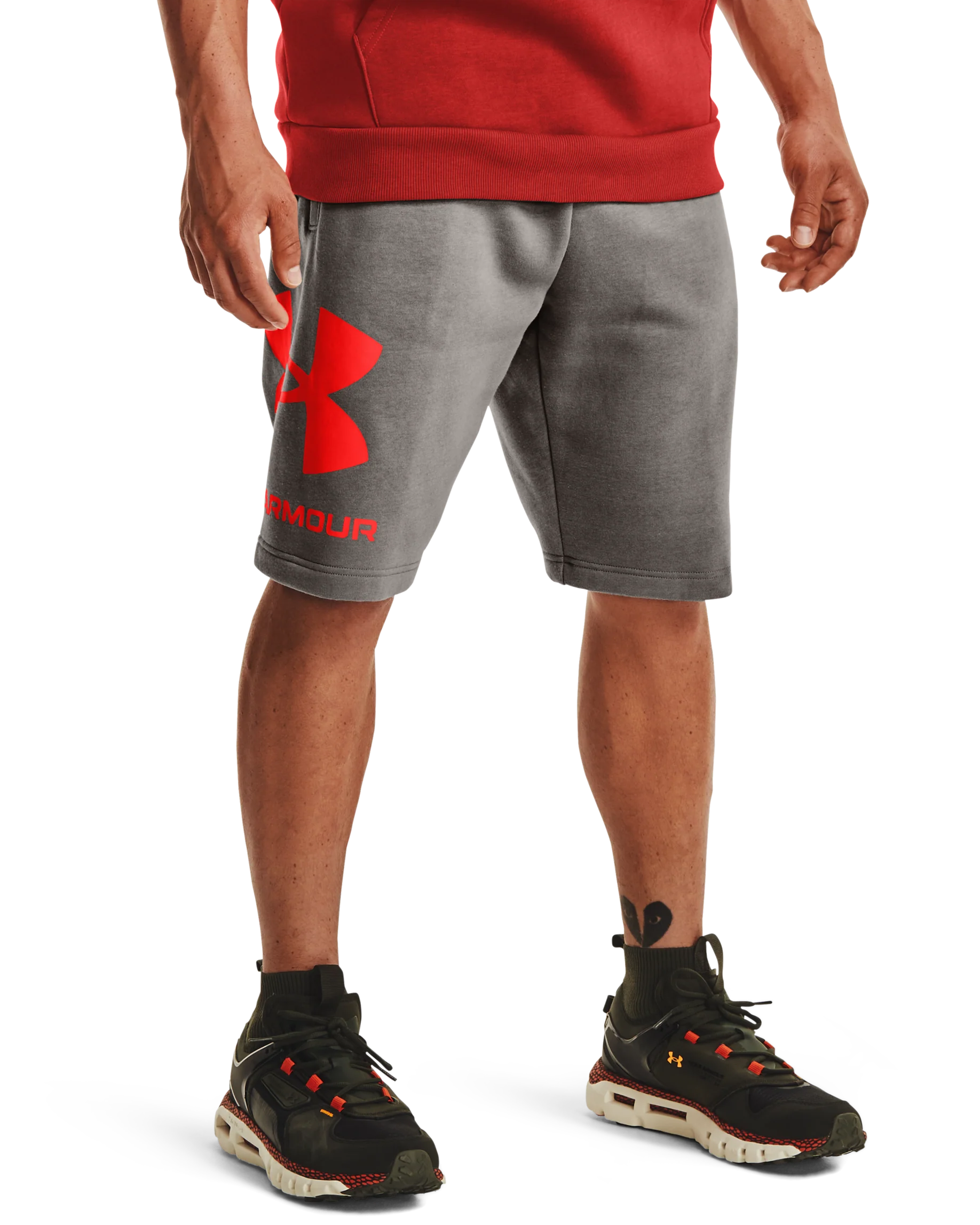 Men's UA Rival Fleece Big Logo Shorts