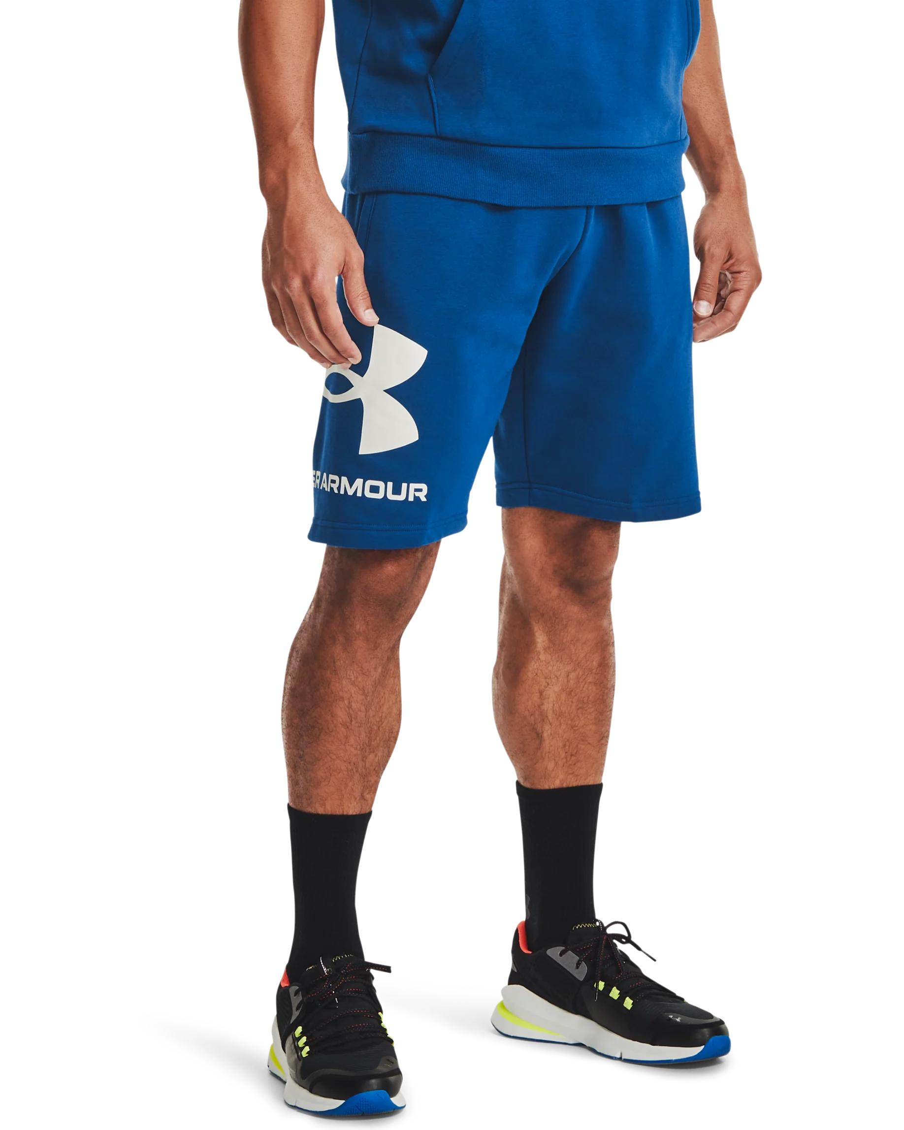 Men's UA Rival Fleece Big Logo Shorts