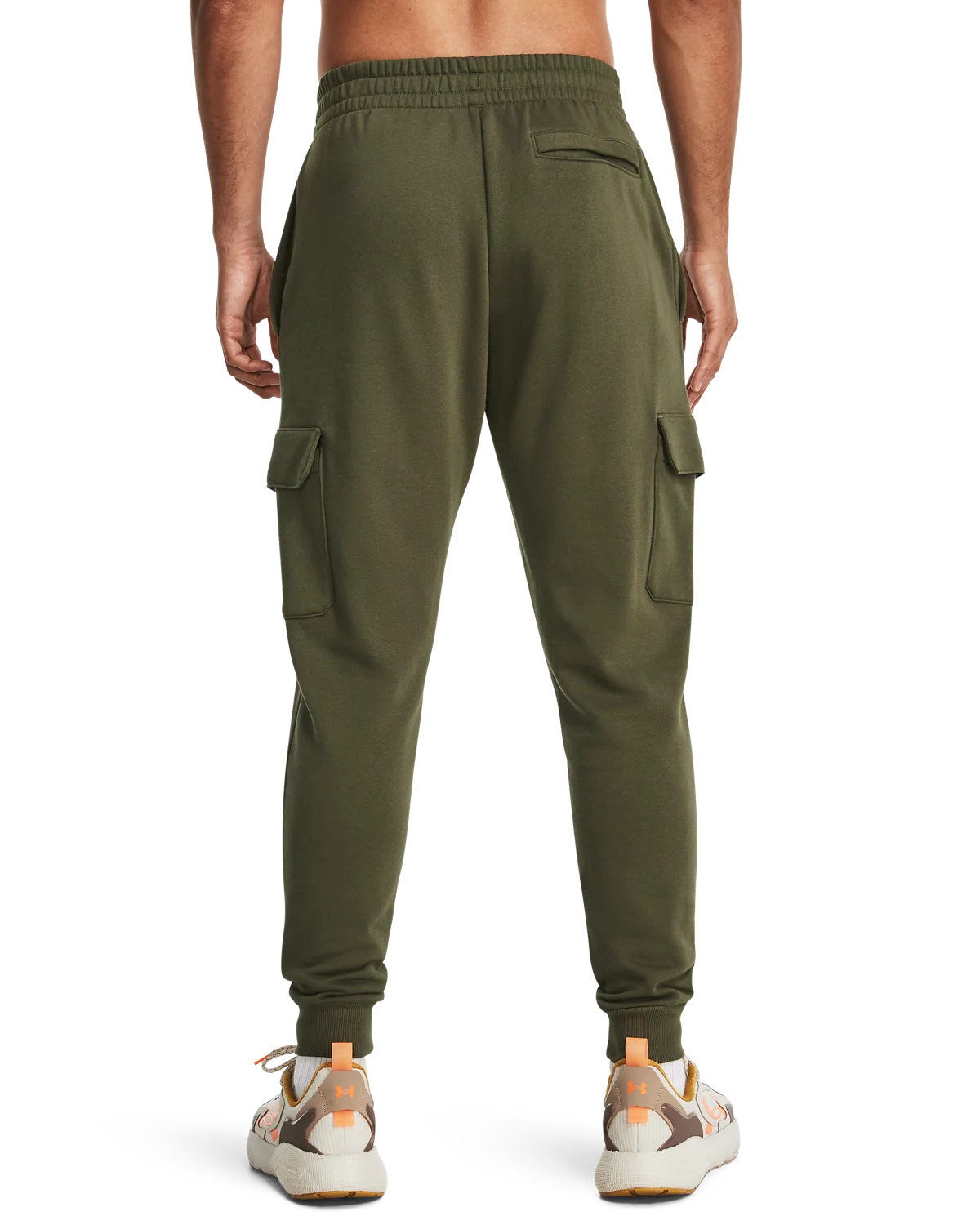 Men's UA Rival Fleece Cargo Joggers - Image 2