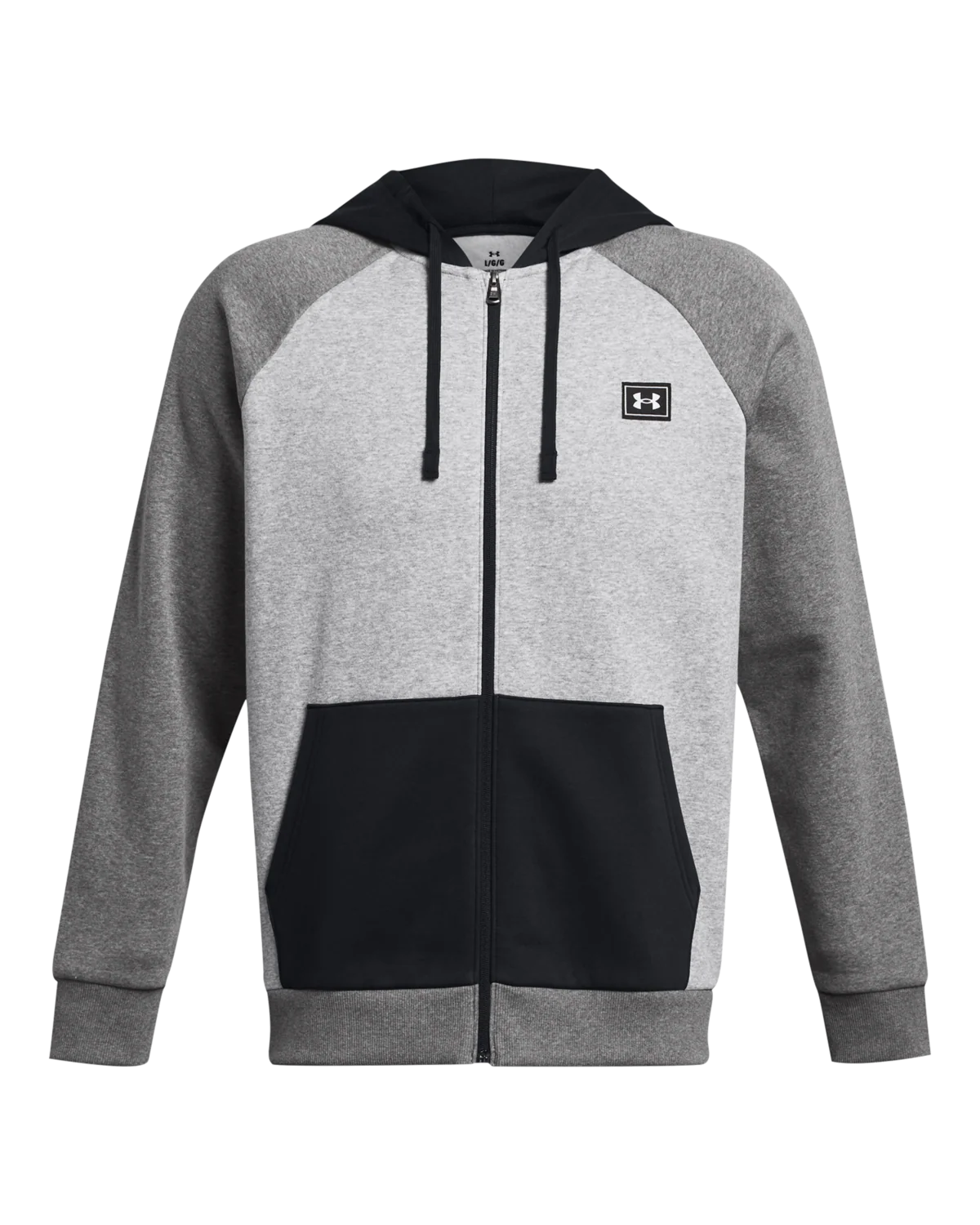 Men's UA Rival Fleece Colorblock Full-Zip - Image 3