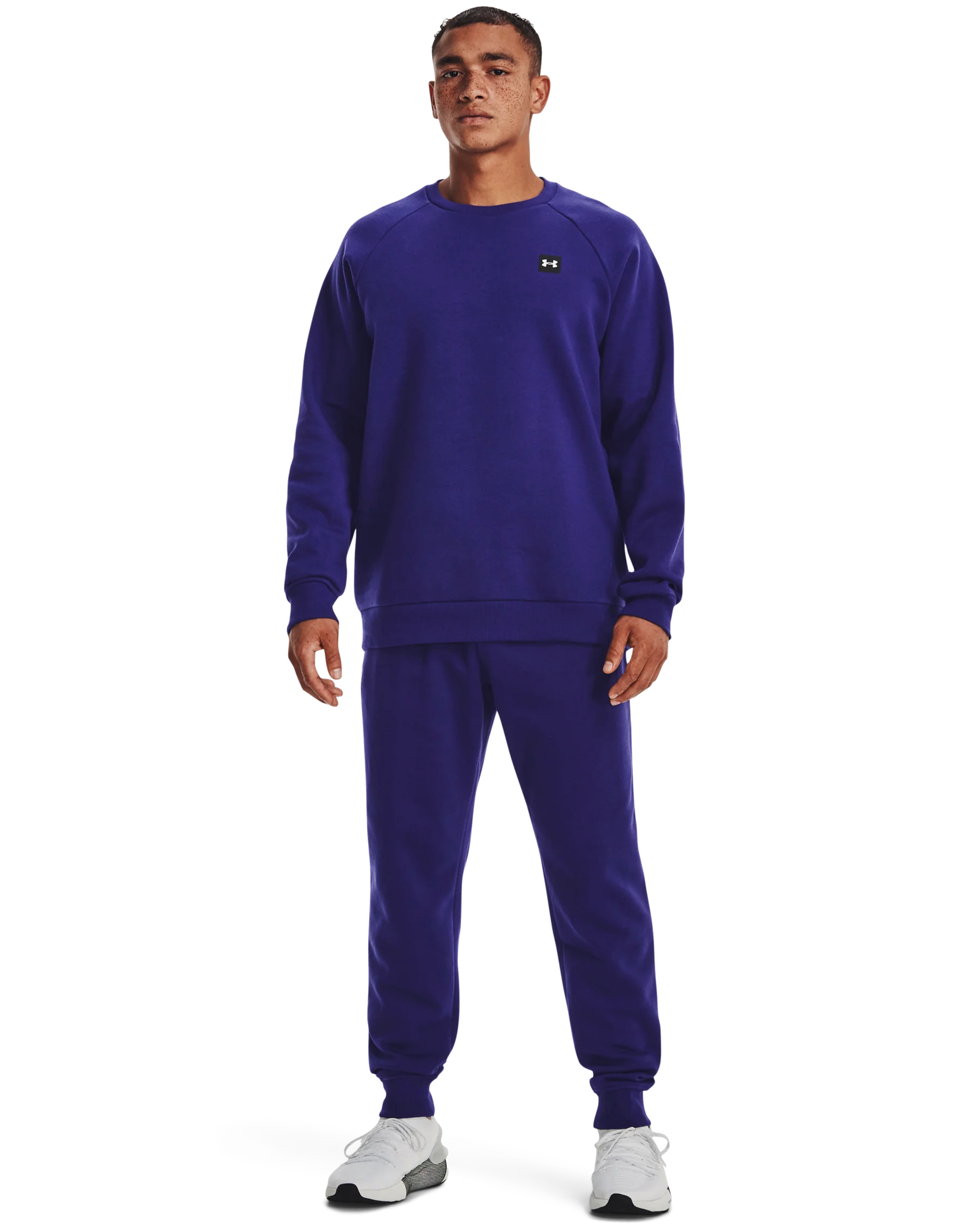 Men's UA Rival Fleece Crew - Image 3