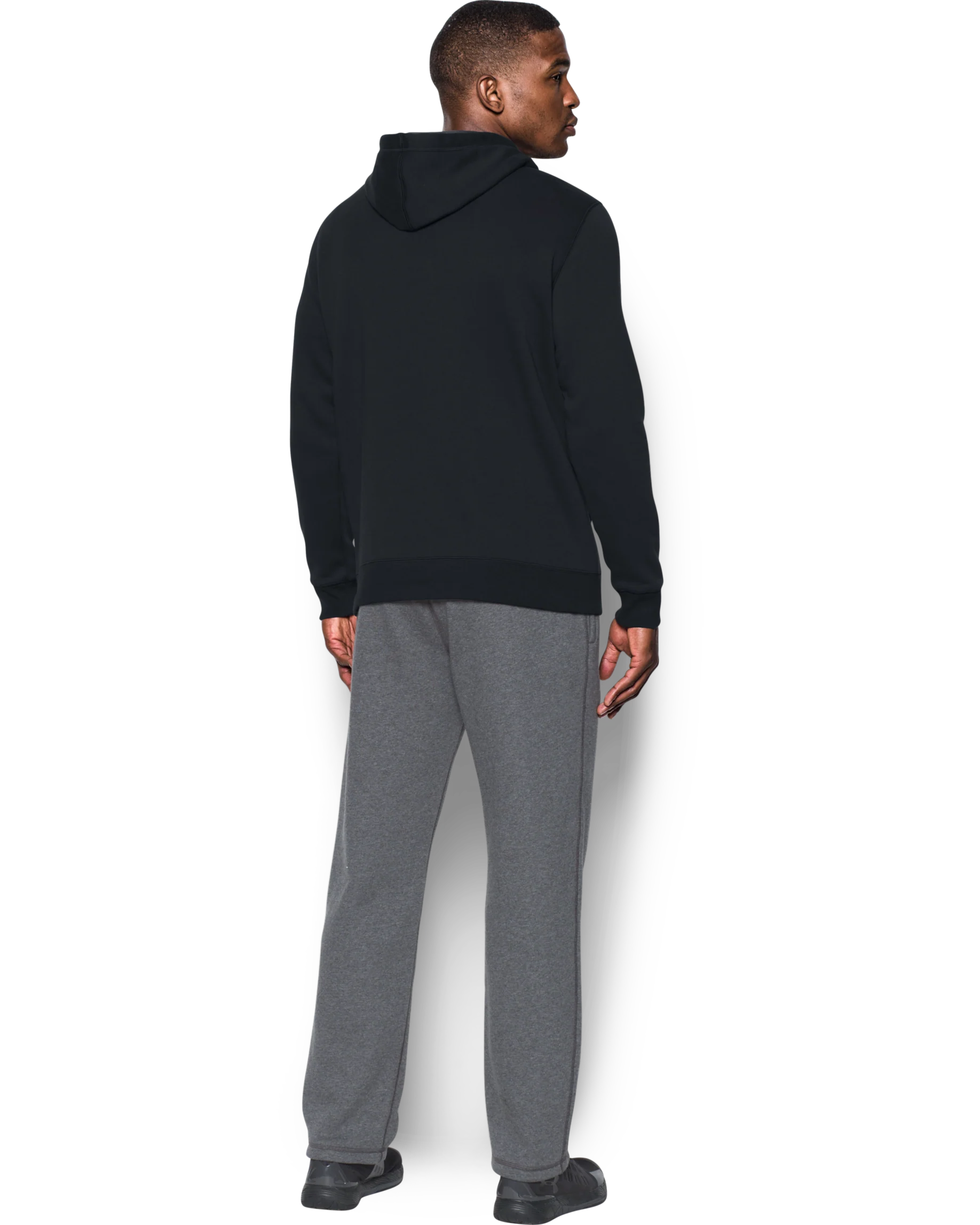 Men's UA Rival Fleece Fitted Full Zip Hoodie - Image 8
