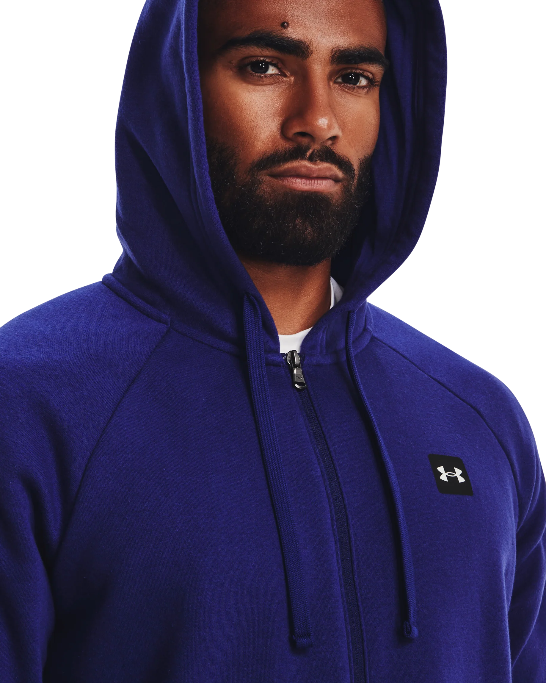 Men's UA Rival Fleece Full Zip Hoodie - Image 6