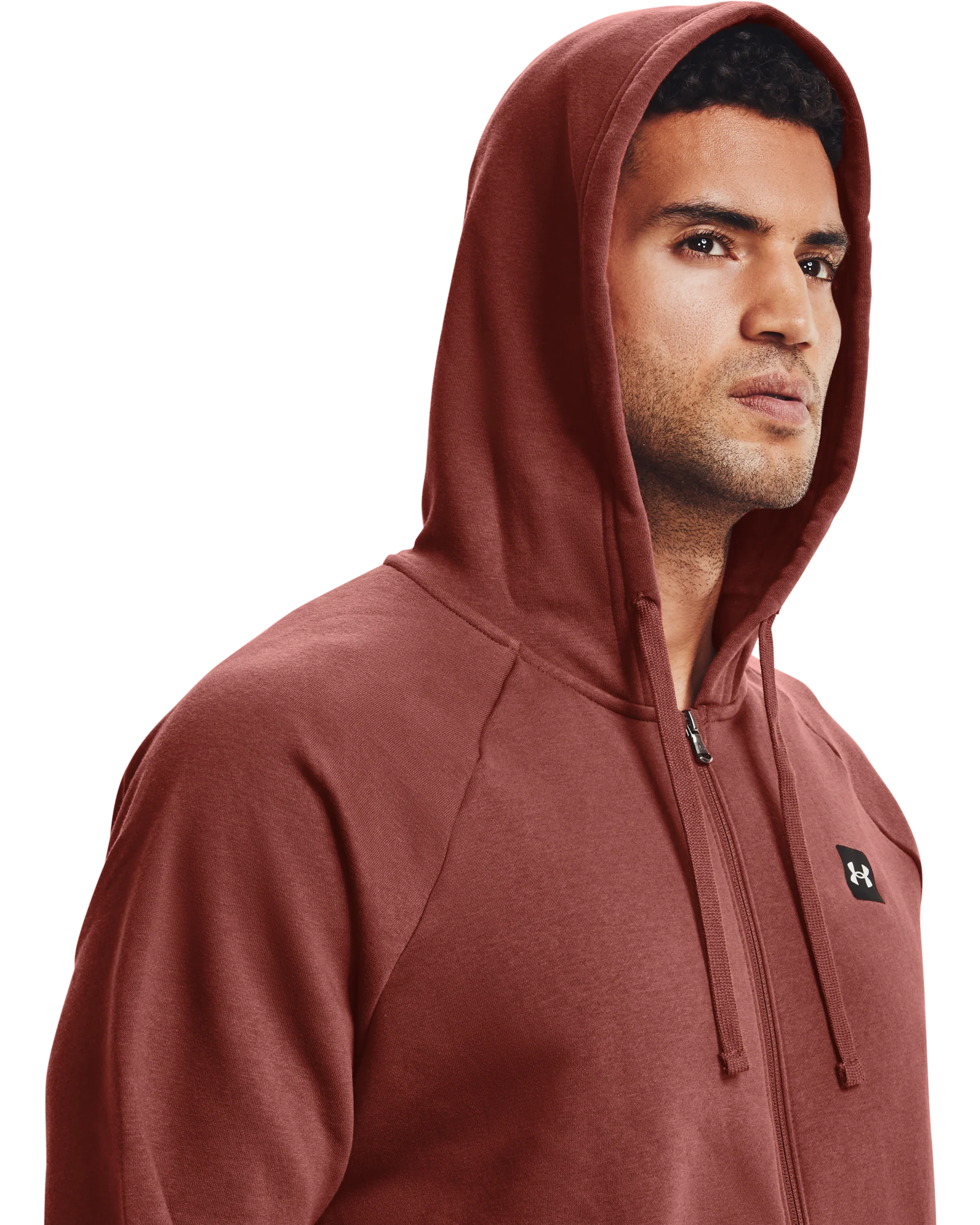 Men's UA Rival Fleece Full Zip Hoodie - Image 6