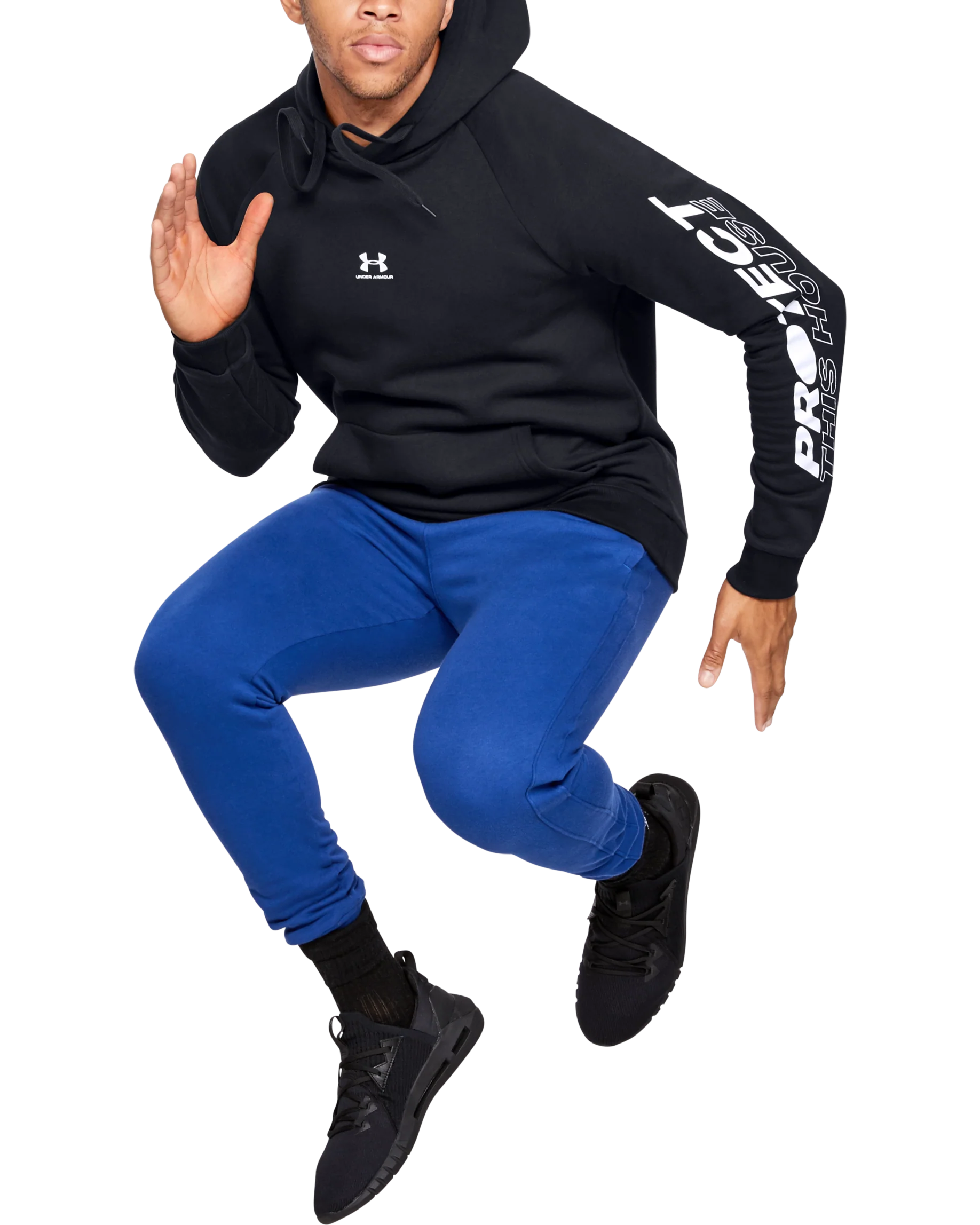 Men's UA Rival Fleece PTH Hoodie - Image 5