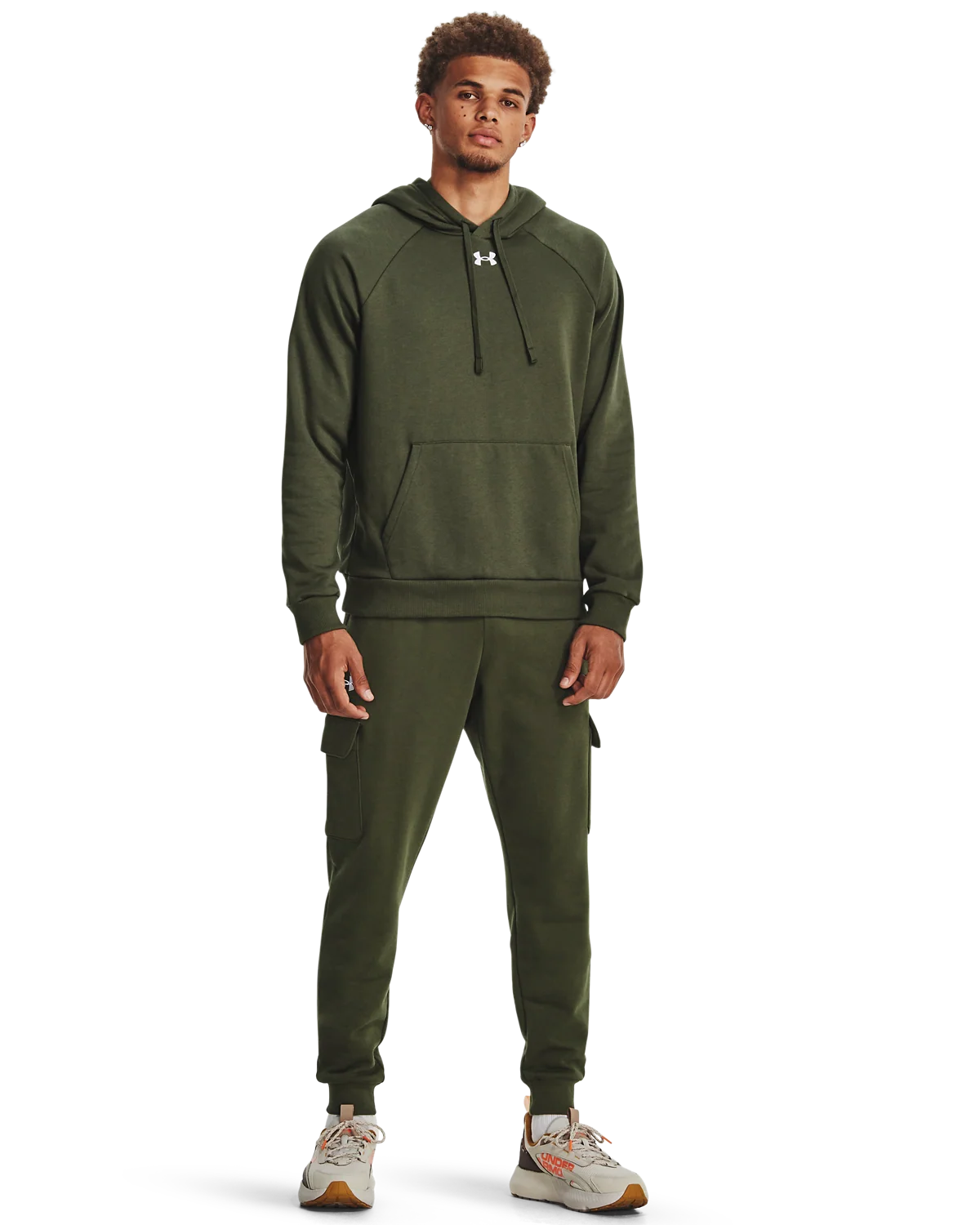 Men's UA Rival Fleece Hoodie - Image 3