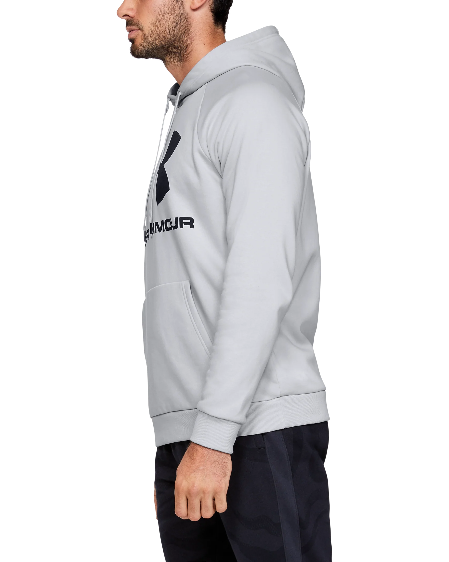 Men's UA Rival Fleece Logo Hoodie - Image 8