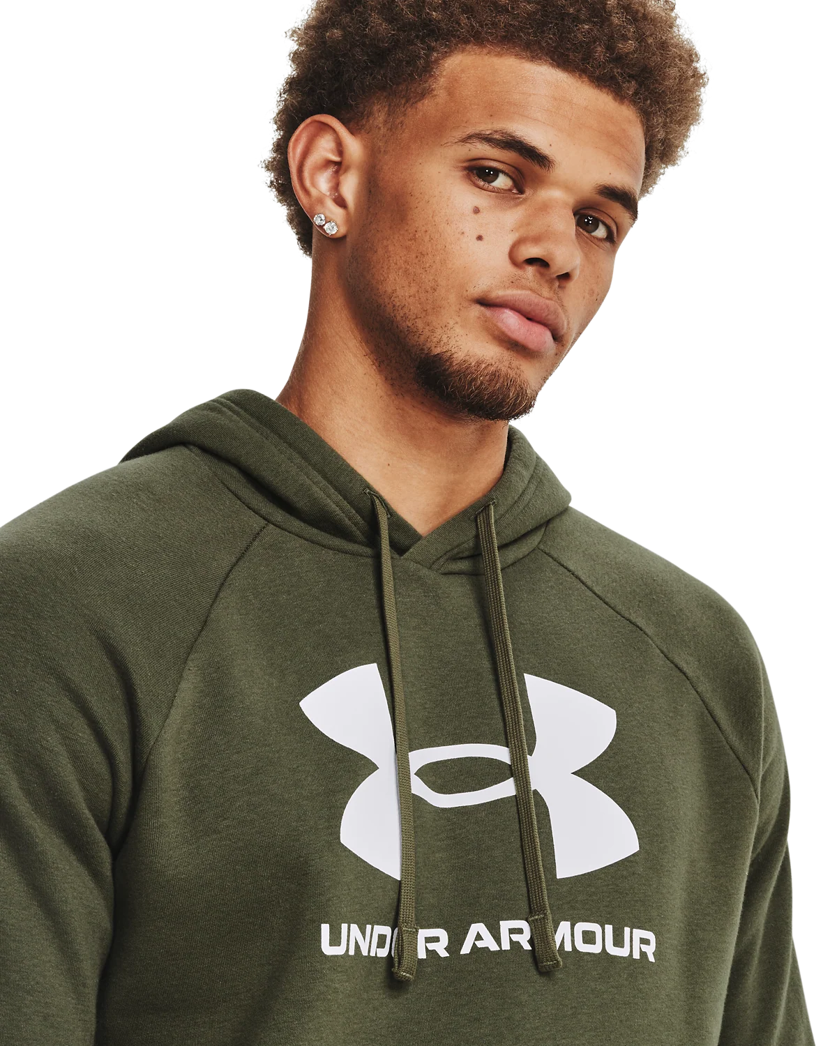Men's UA Rival Fleece Logo Hoodie - Image 5