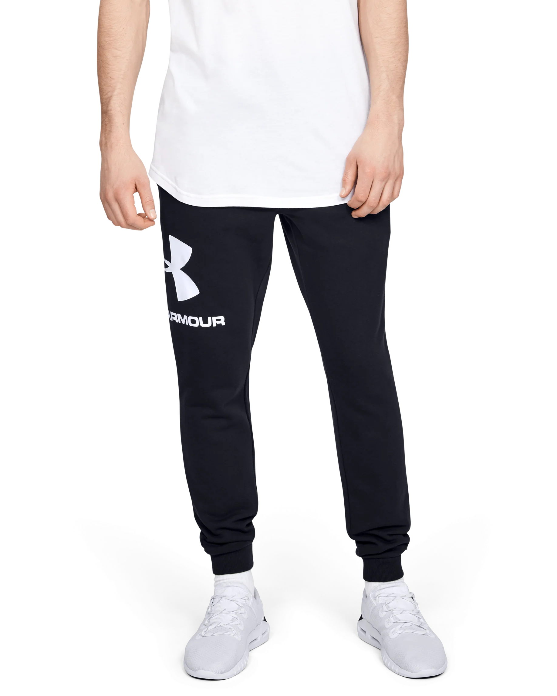 Mens' Ua Rival Fleece Logo Joggers